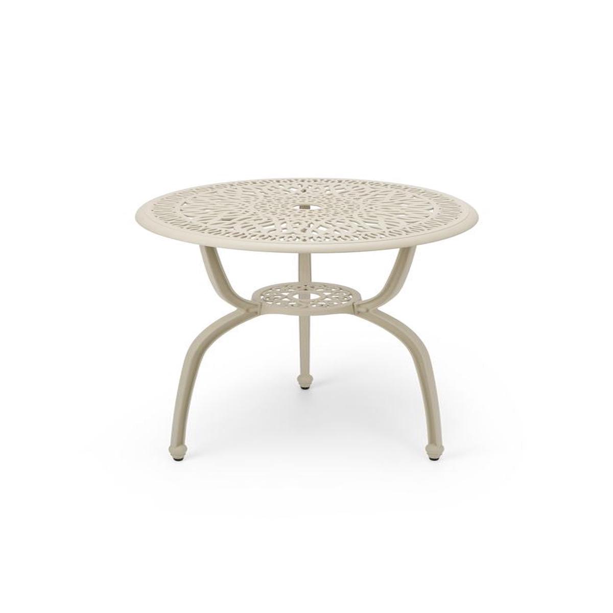 Anray Aluminium 60cm Table – Sand Beige