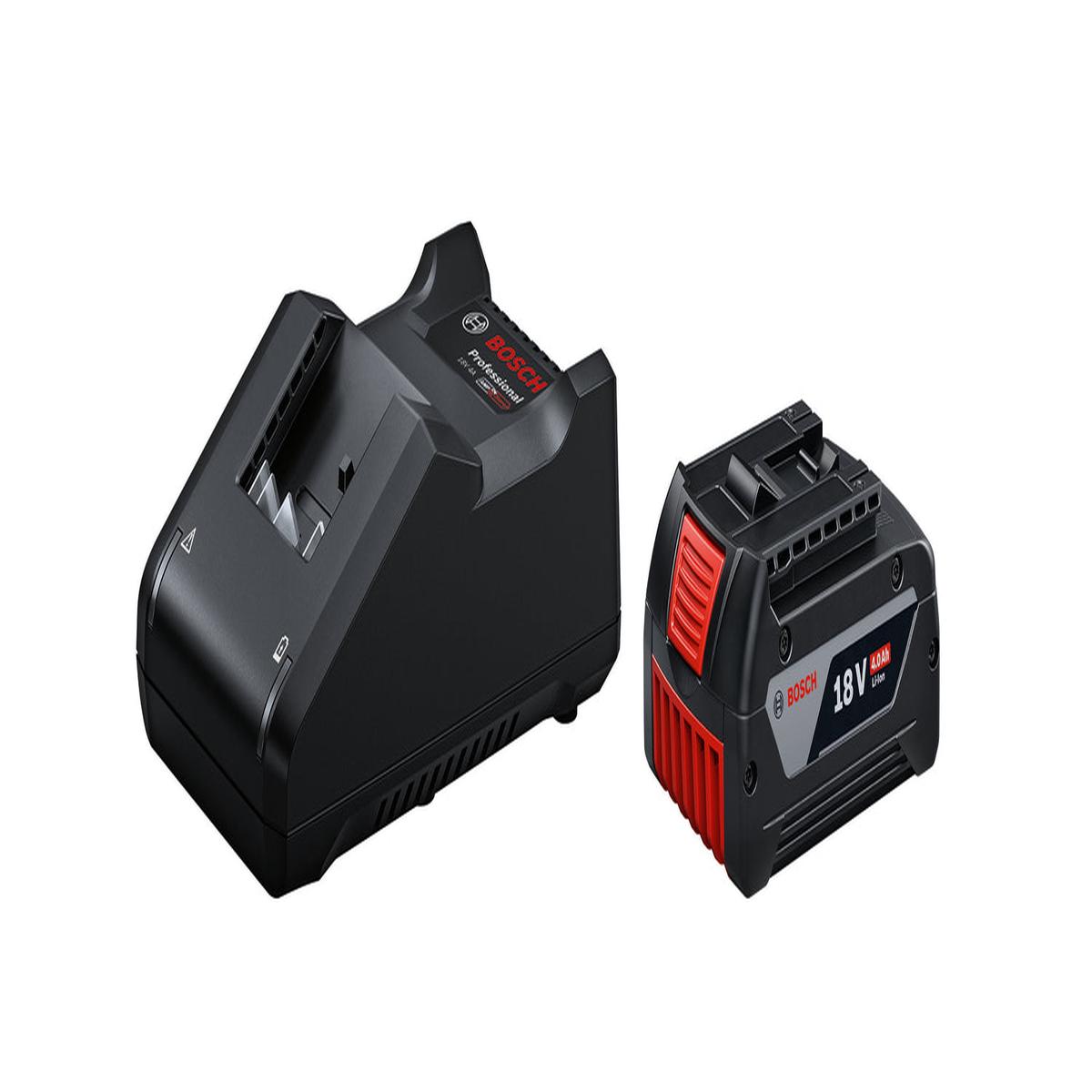 Bosch Charger & 1 Battery Mini StarterKit 18V 4.0Ah
