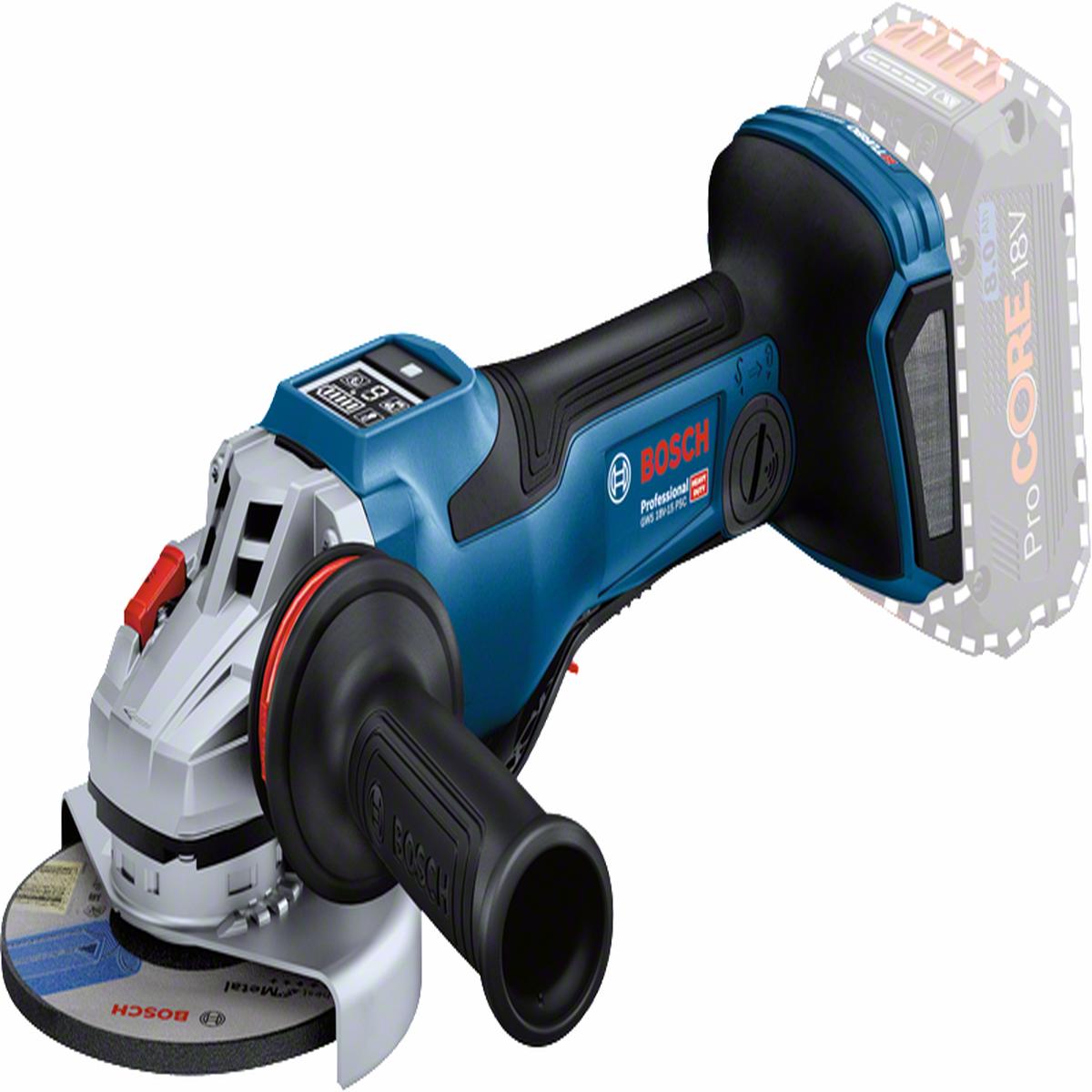 Bosch Cordless Small Angle Grinder GWS 18V-15 PSC Solo excl Battery & Charger