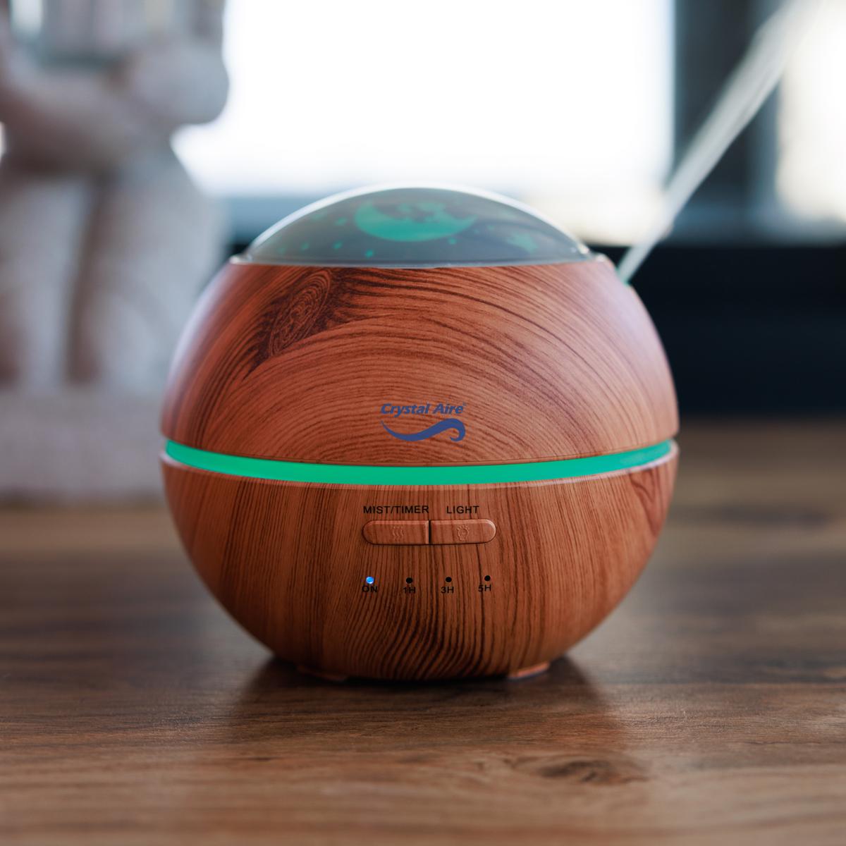 Crystal Aire Cool Mist Aroma Diffuser w/ LED Light Display WT-8016