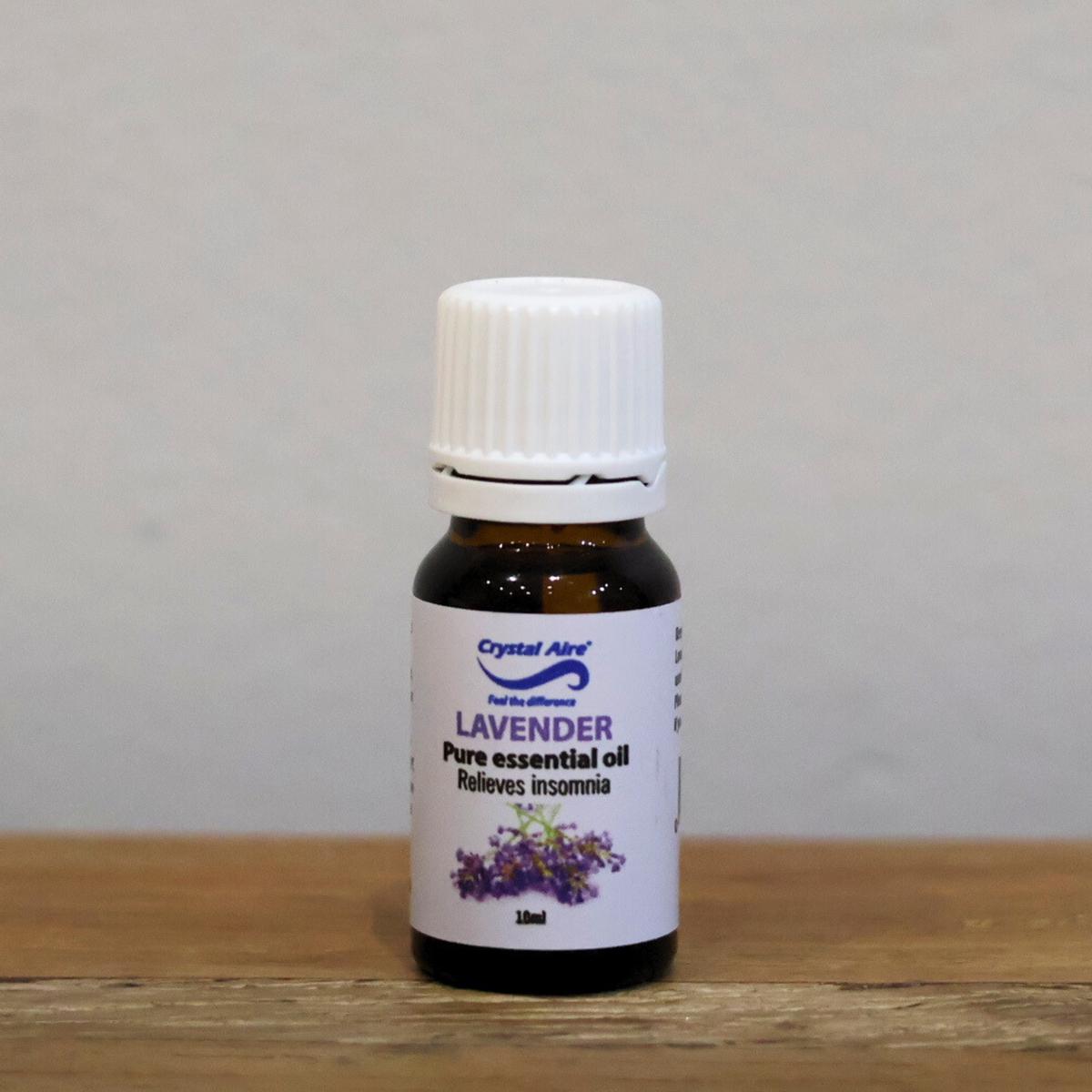 Crystal Aire Lavender 10ml Essential Oil for Stress, Insomnia & More 10ml