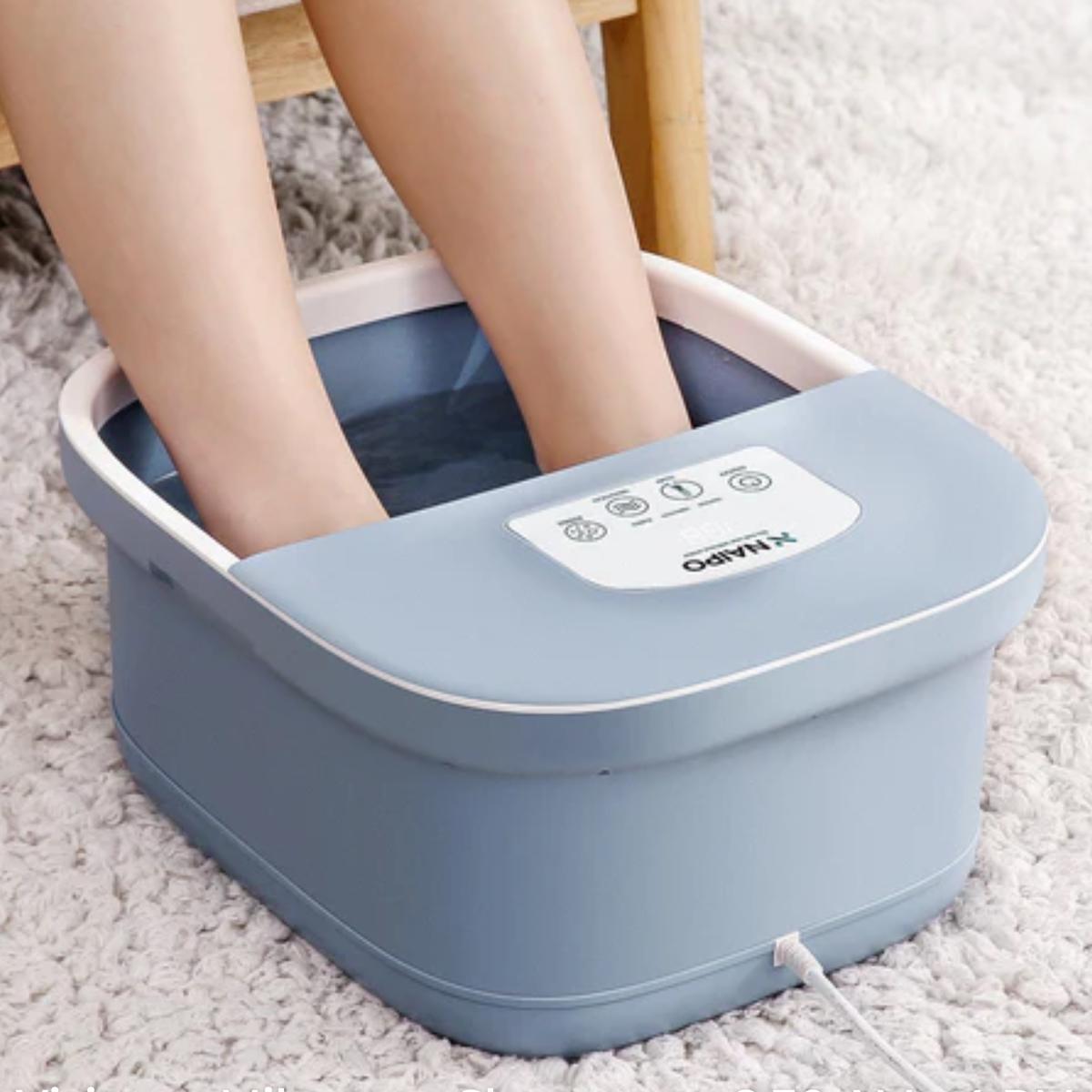 Naipo Foot Spa Bath Massager with heat bubbles