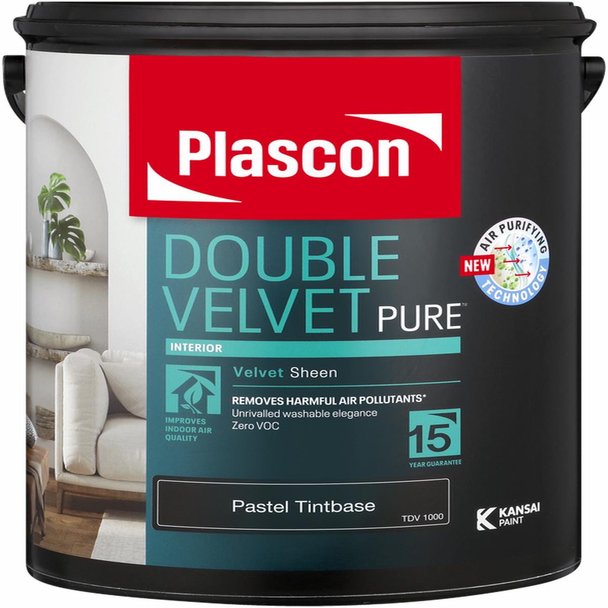 Plascon Double Velvet White 5L