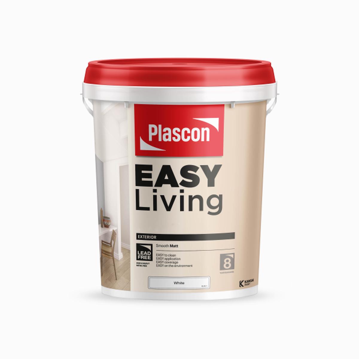 Plascon Easy Living Matt 5L White