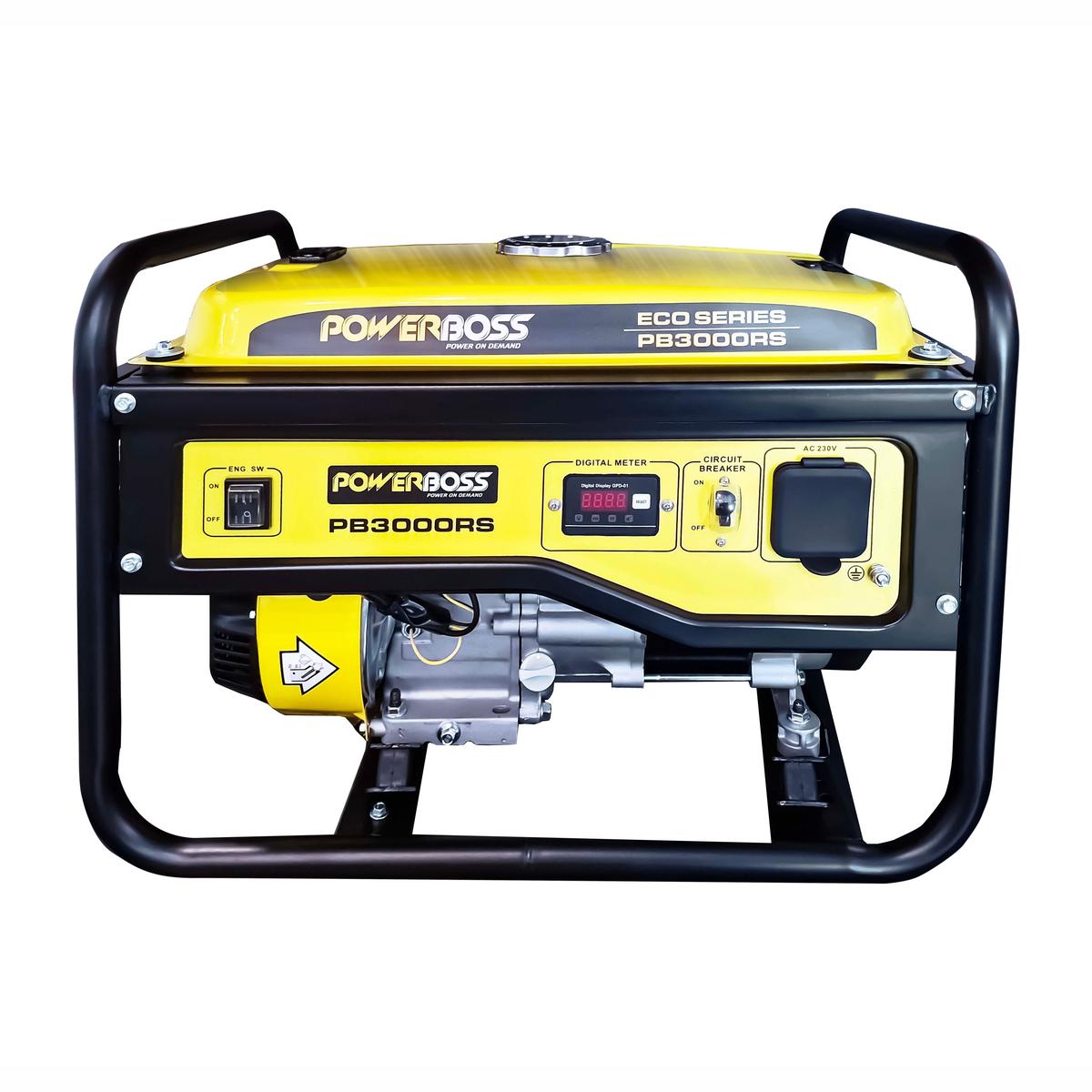 Powerboss 3Kva / 2.5Kw Recoil Start Petrol Generator