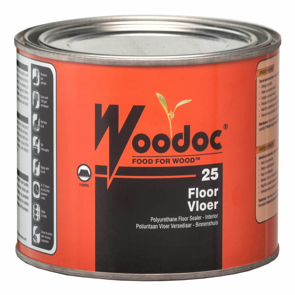 Woodoc 25 Interior Matt Floor Sealer 1L Clear