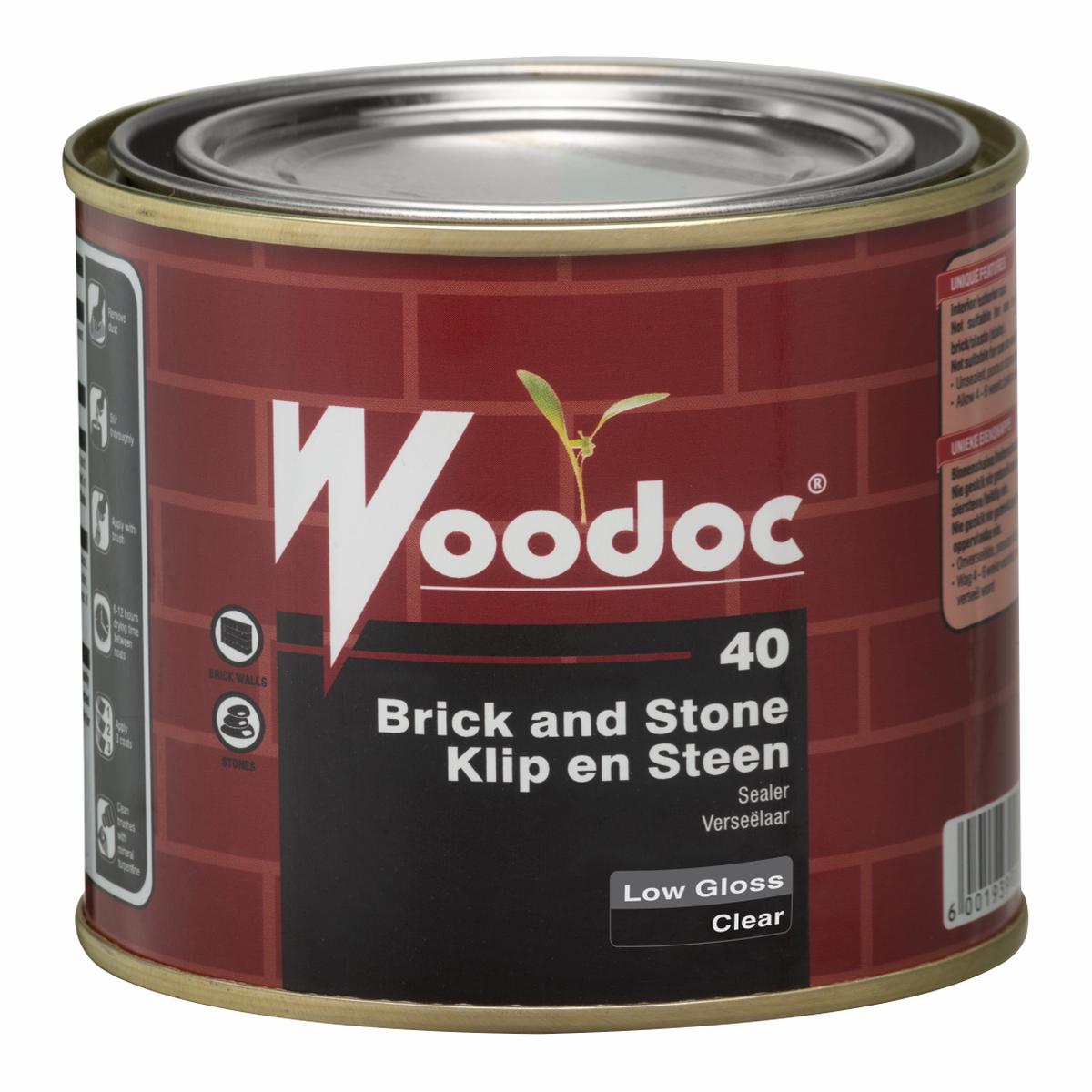 Woodoc 40 Brick And Stone Low Gloss Sealer 500Ml