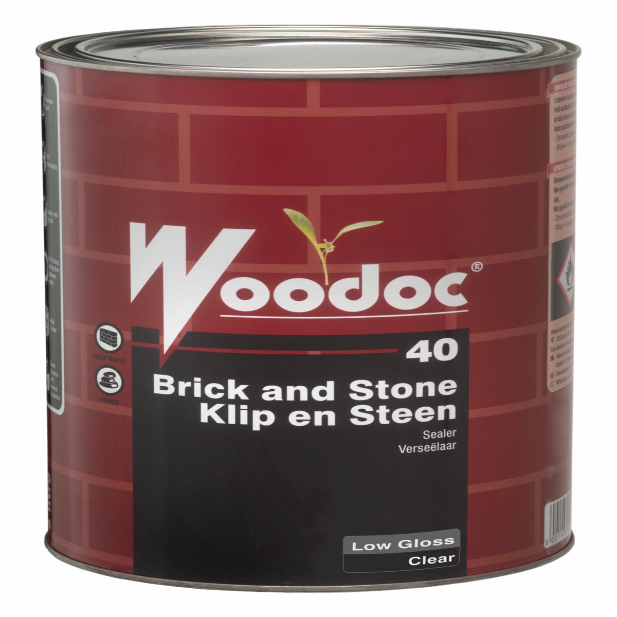 Woodoc 40 Brick And Stone Low Gloss Sealer 5L