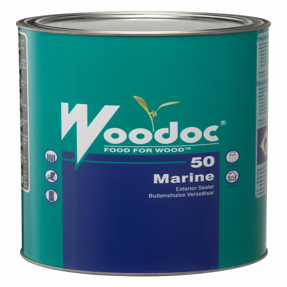 Woodoc 50 Exterior Medium Gloss Wax Sealer 5L Clear