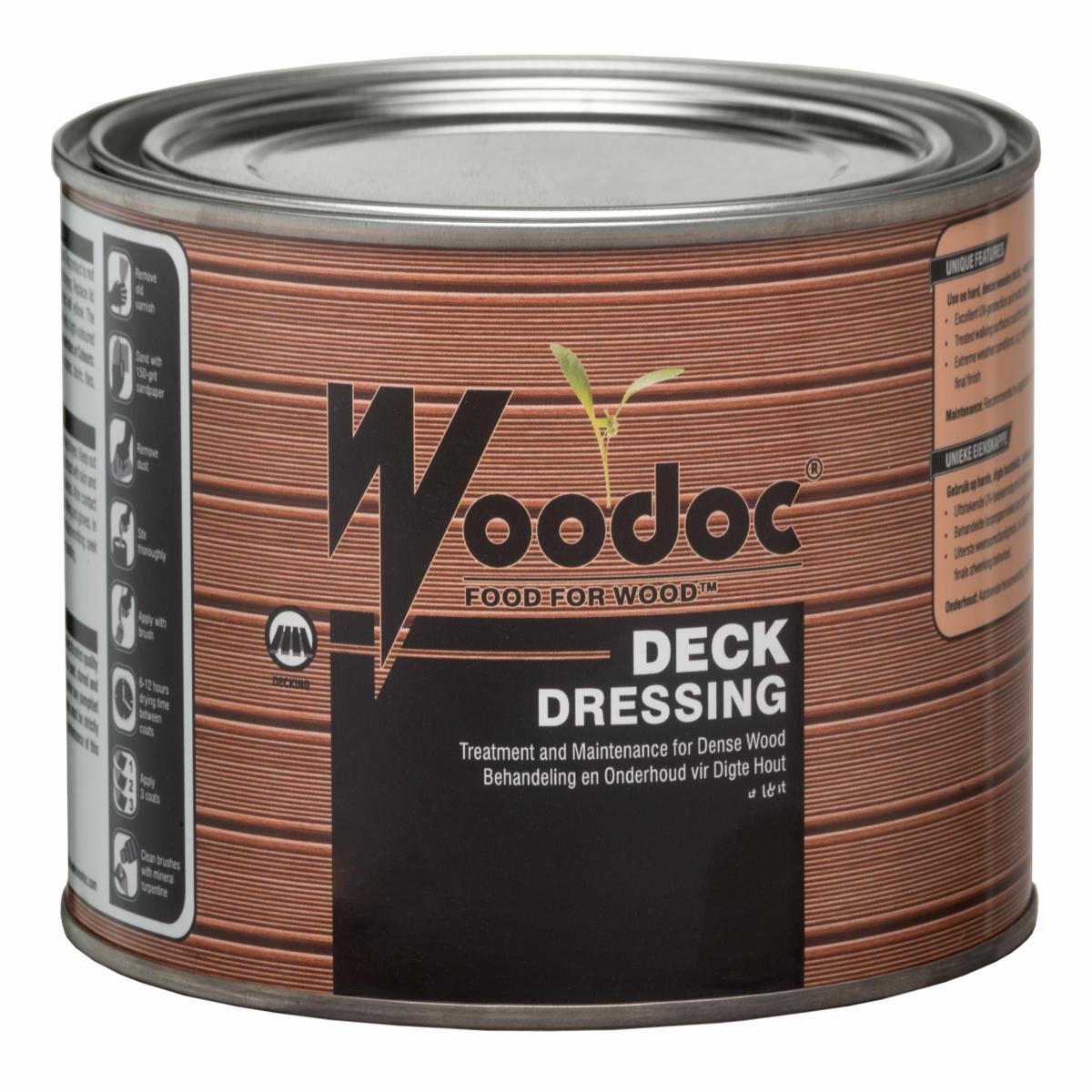 Woodoc Deck Dressing 1L Deep Brown
