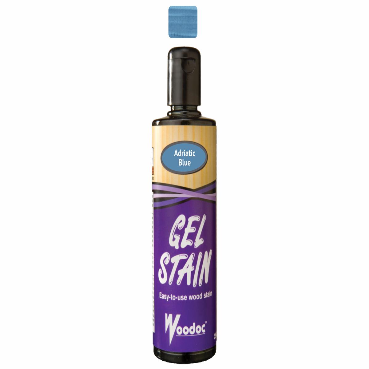 Woodoc Gel Stain 250Ml Adratic Blue