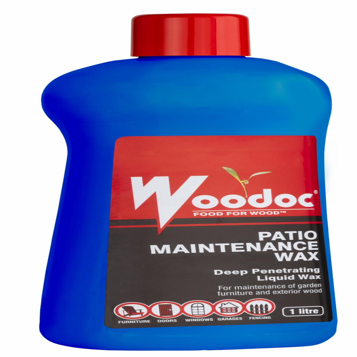 Woodoc Patio Maintenance Wax 1L Clear