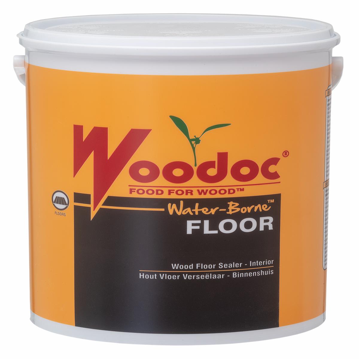 Woodoc Water-Borne Floor Gloss Sealer 5L White