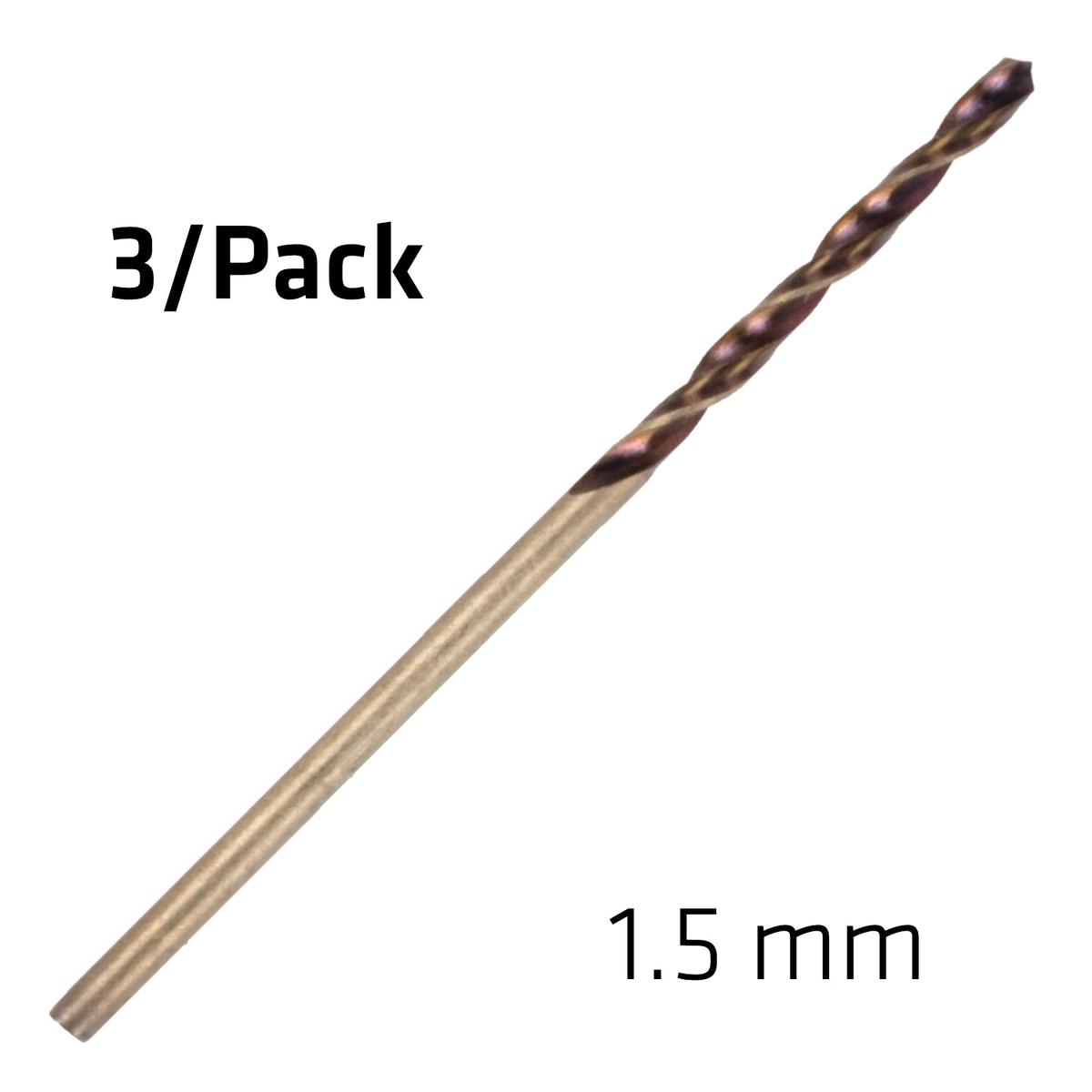 Alpen HSS Sprint Master  1.5mm X3 Sleeved Din338 Alpen Drill Bit