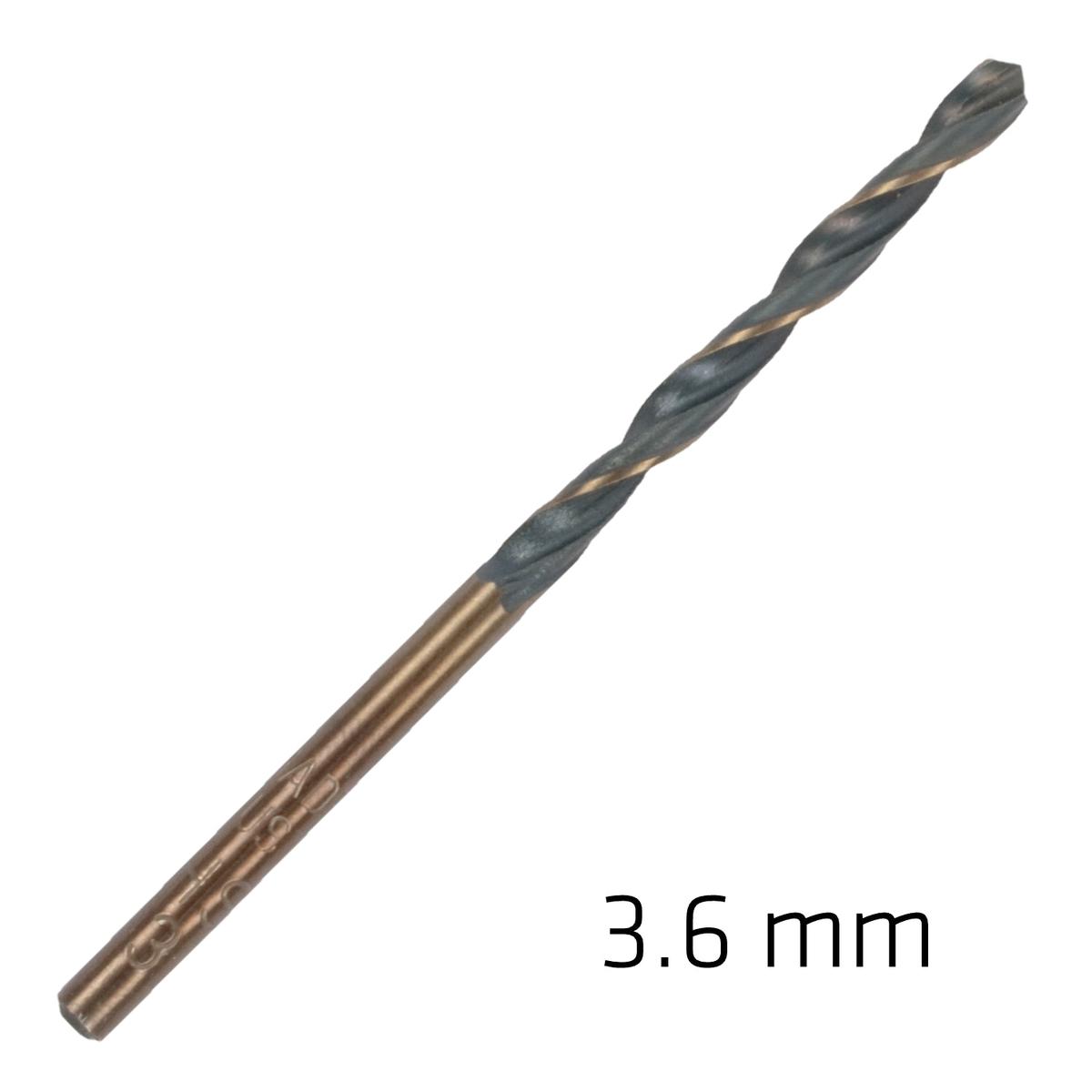 Alpen HSS Sprint Master 3.6mm Bulk Din 338 Alpen Drill Bit