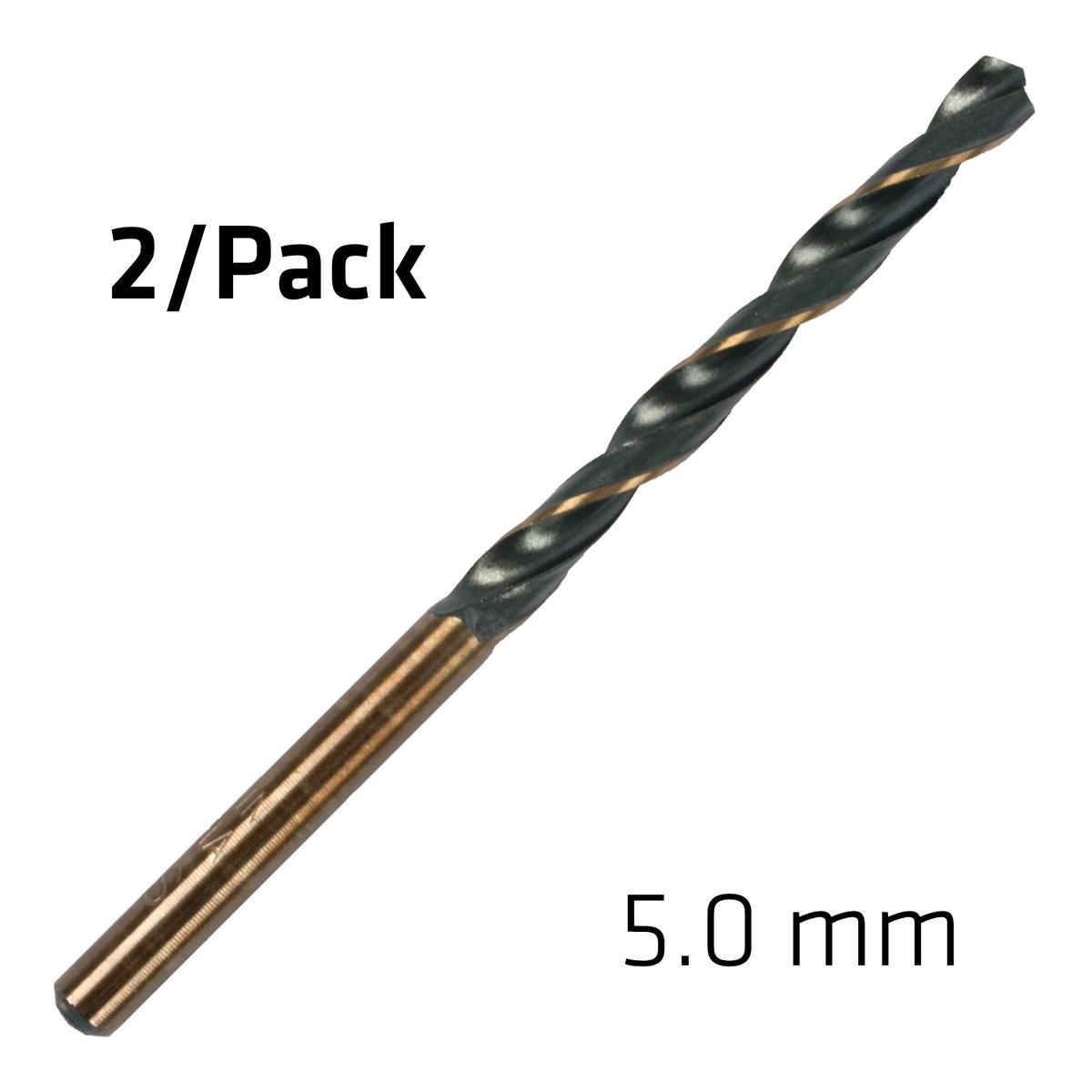 Alpen HSS Sprint Master  5.0mm X2 Sleeved Din338 Alpen Drill Bit