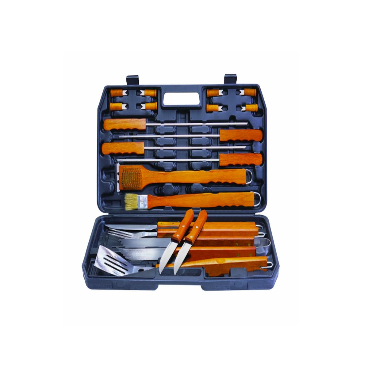 Alva 21 Pce Wooden Braai Gift Set