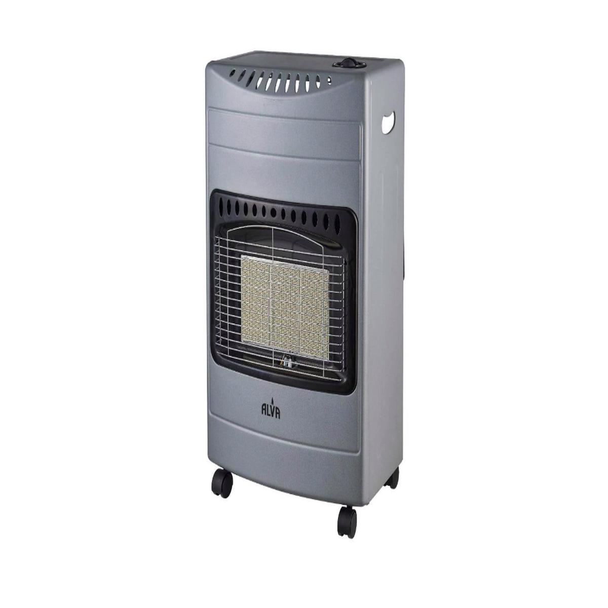 Alva 3 Panel Luxurious Infrared Radiant Gas Heater Grey