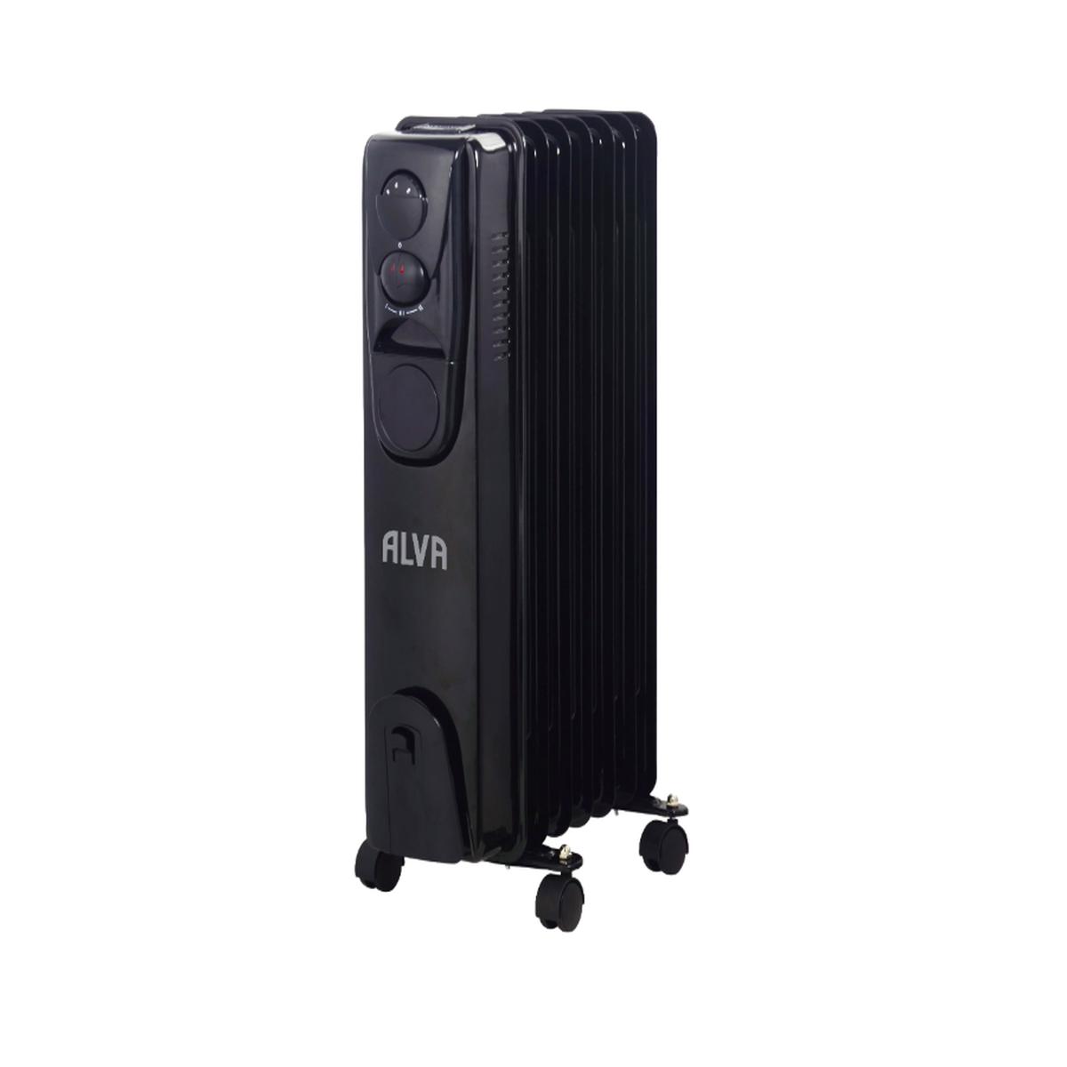 Alva 7 Fin 1500W Oil Heater-No Timer