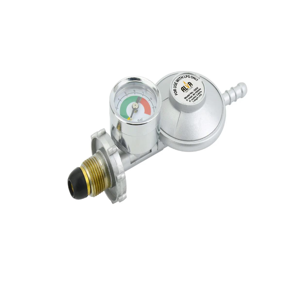 Alva Bull Nose Regulator With Pressure Gauge
