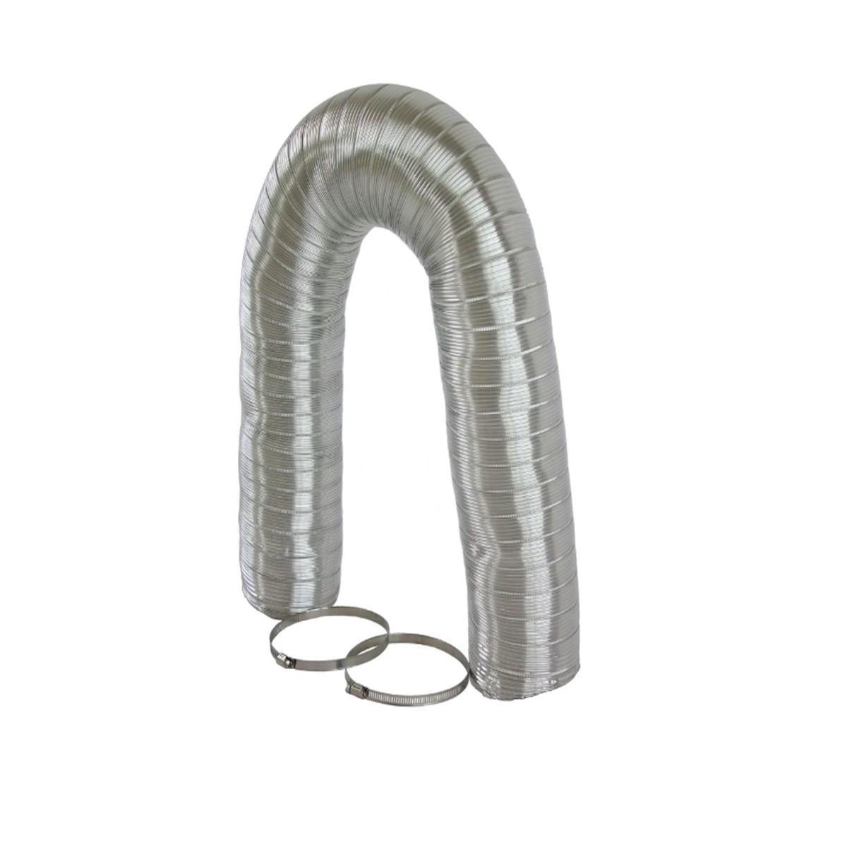 Alva Flue Pipe 130Mm, Extendable Length 600-1500Mm