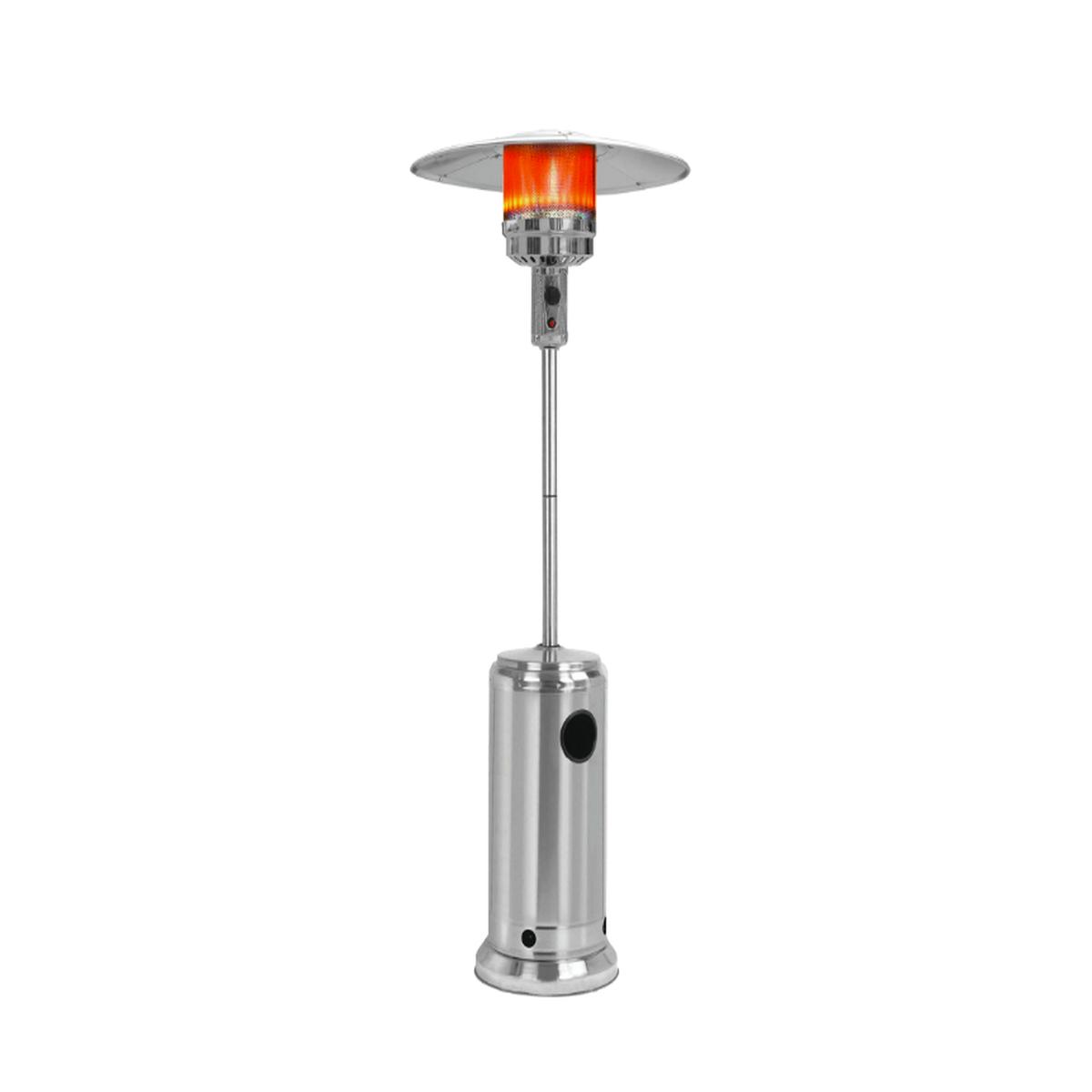 Alva Patio Gas Heater Split Pole Stainless Steel