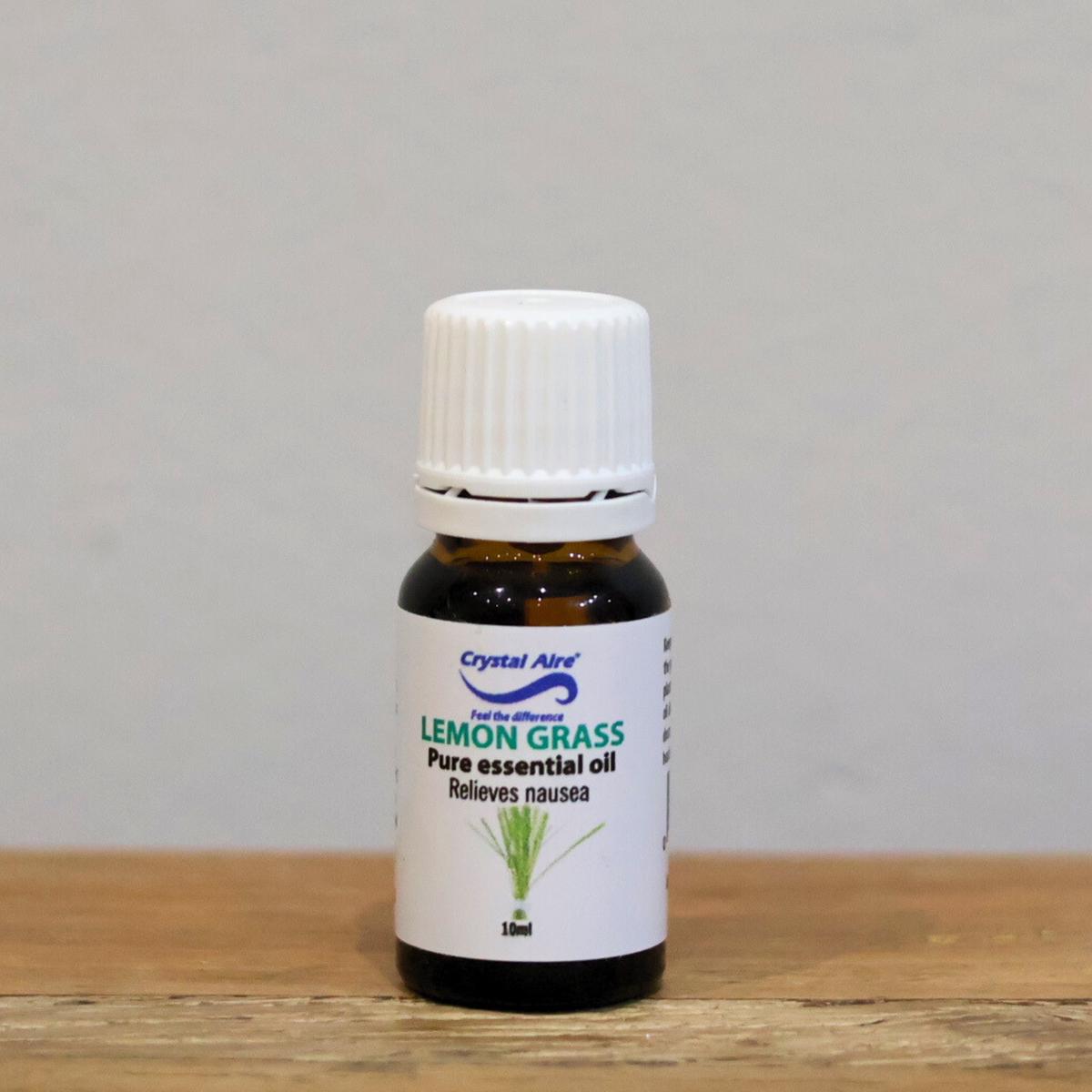 Crystal Aire Lemongrass 10ml Essential Oil