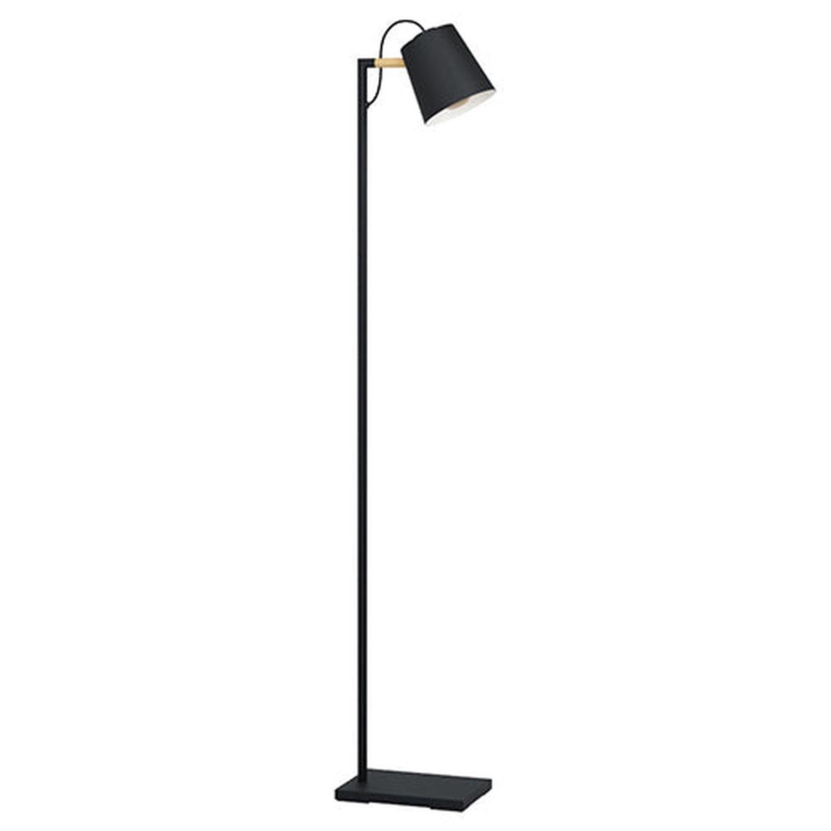 Eurolux Lacey Floor Light Black E27 1x40w