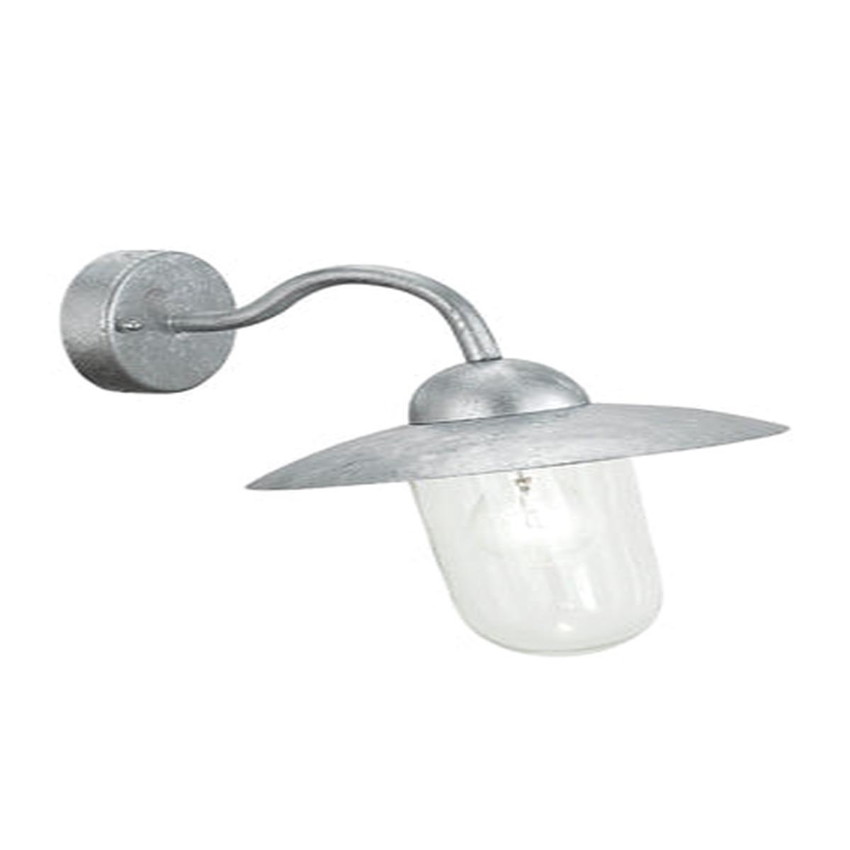 Eurolux Milton Lantern Downfacing Galvanised Steel