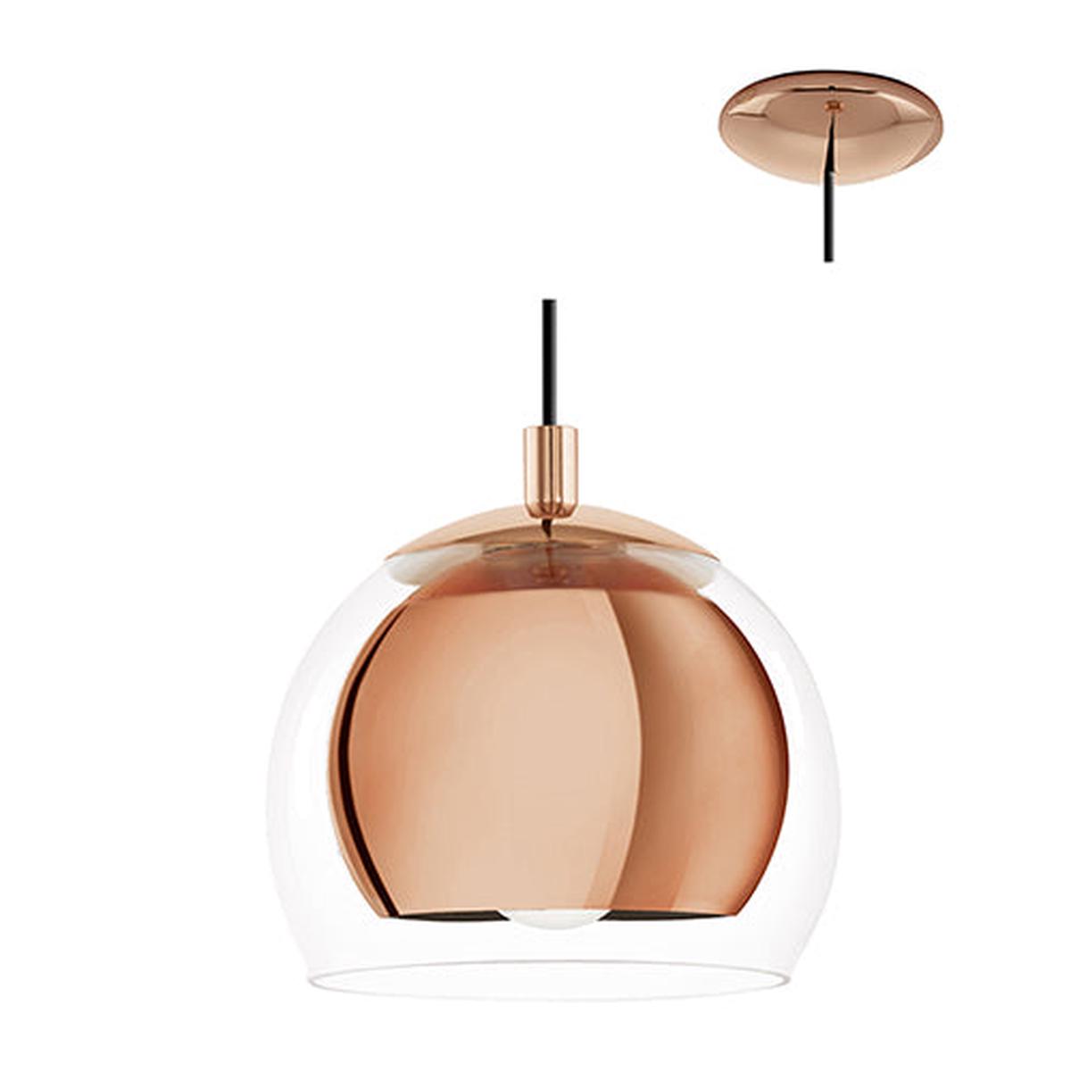 Eurolux Pendant Rocamar 1LT 190mm Copper