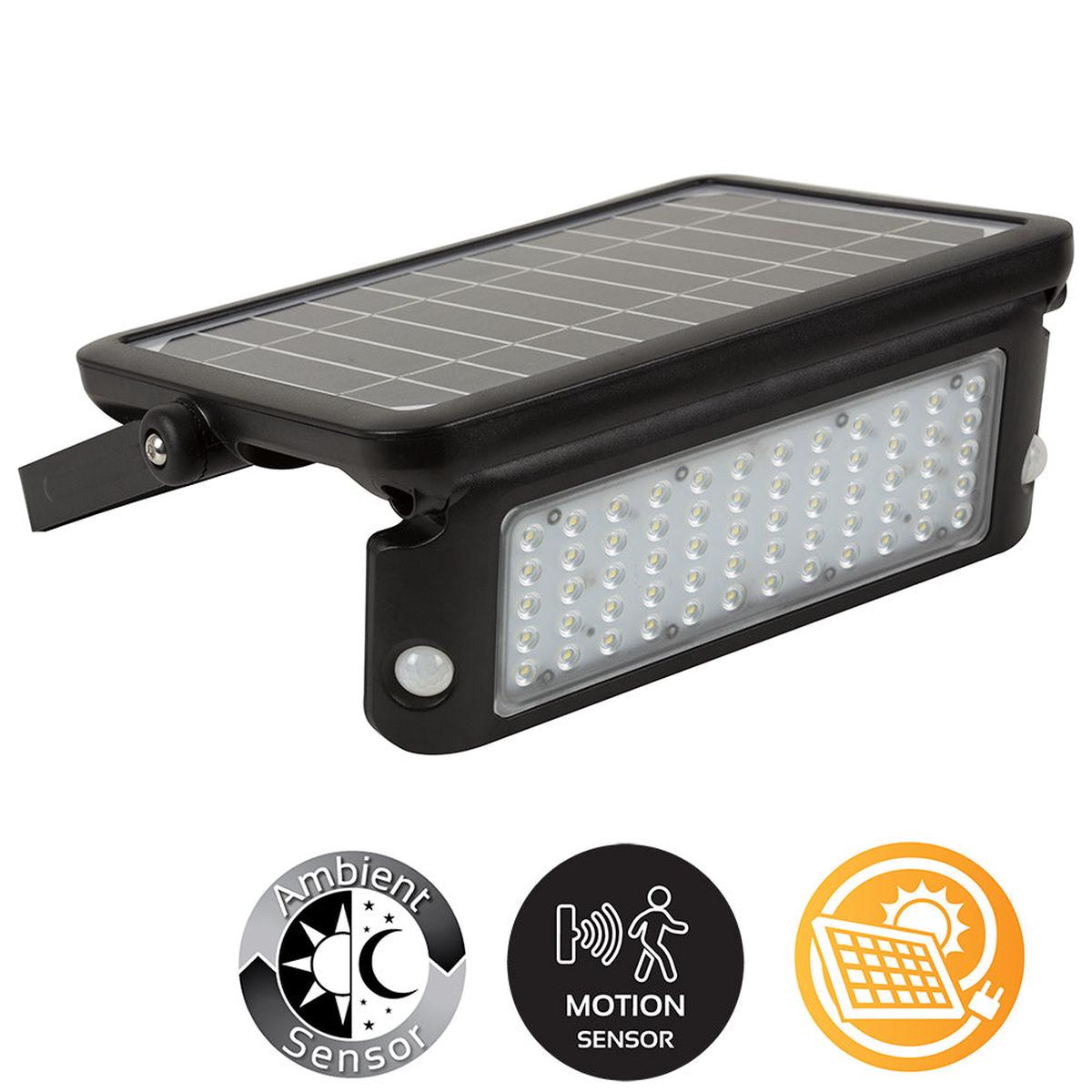 Eurolux Solar Floodlight & Motion Sensor LED 1150lm 6000K