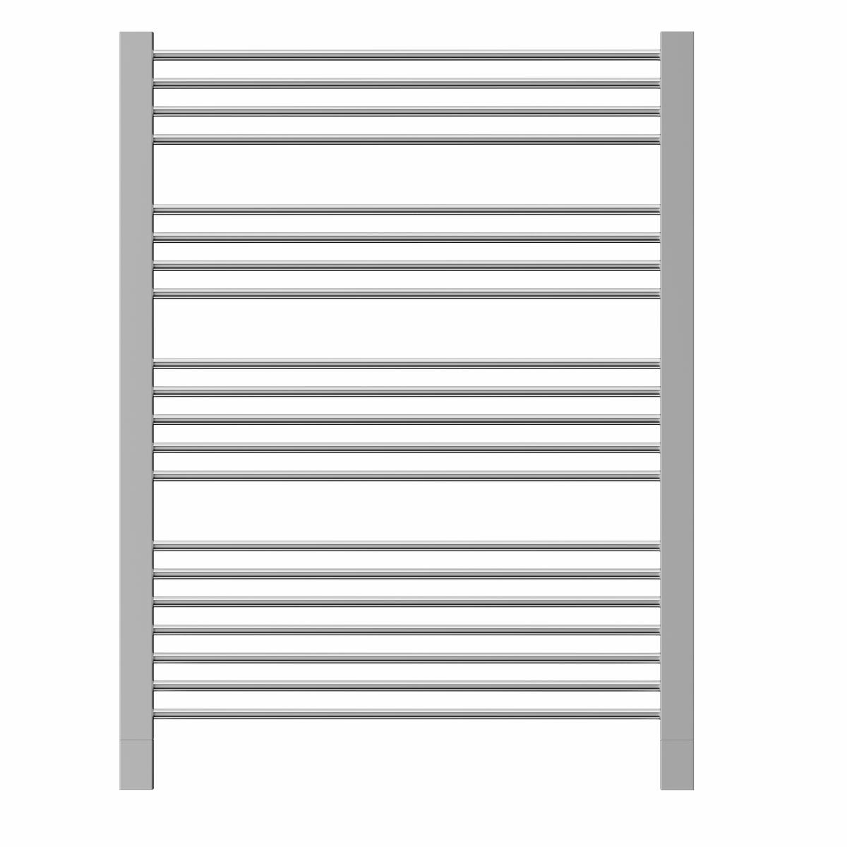 Jeeves Heated Towel Rail Quadro D 620 Straight 1340 x 620 x 118