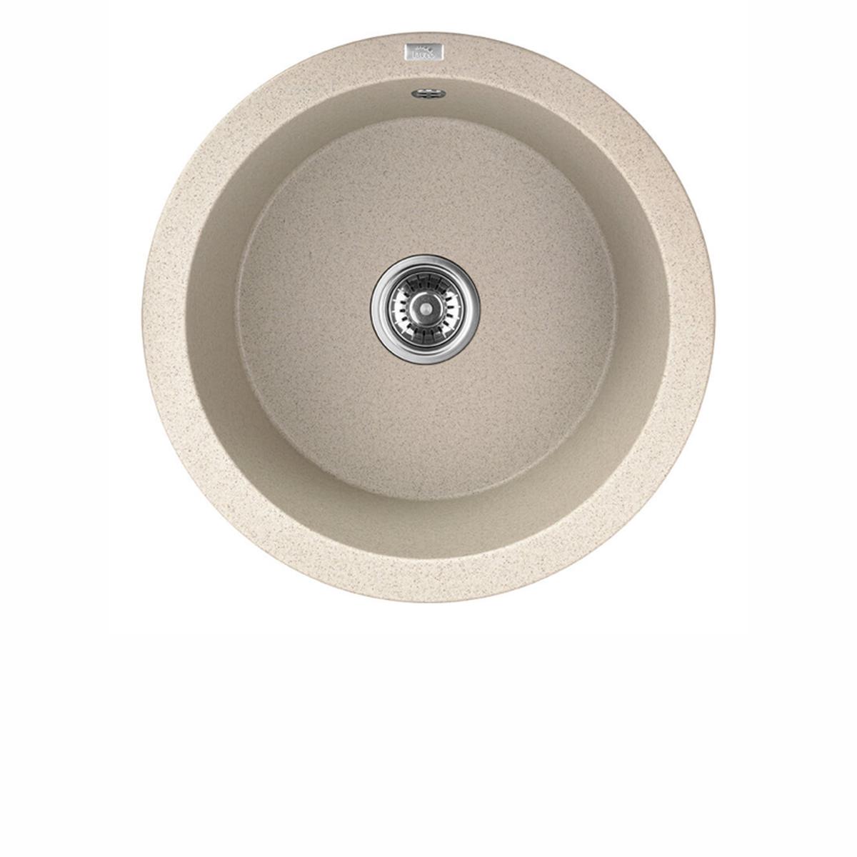 Laveo Dafne Granite Sink 1 Bowl Round