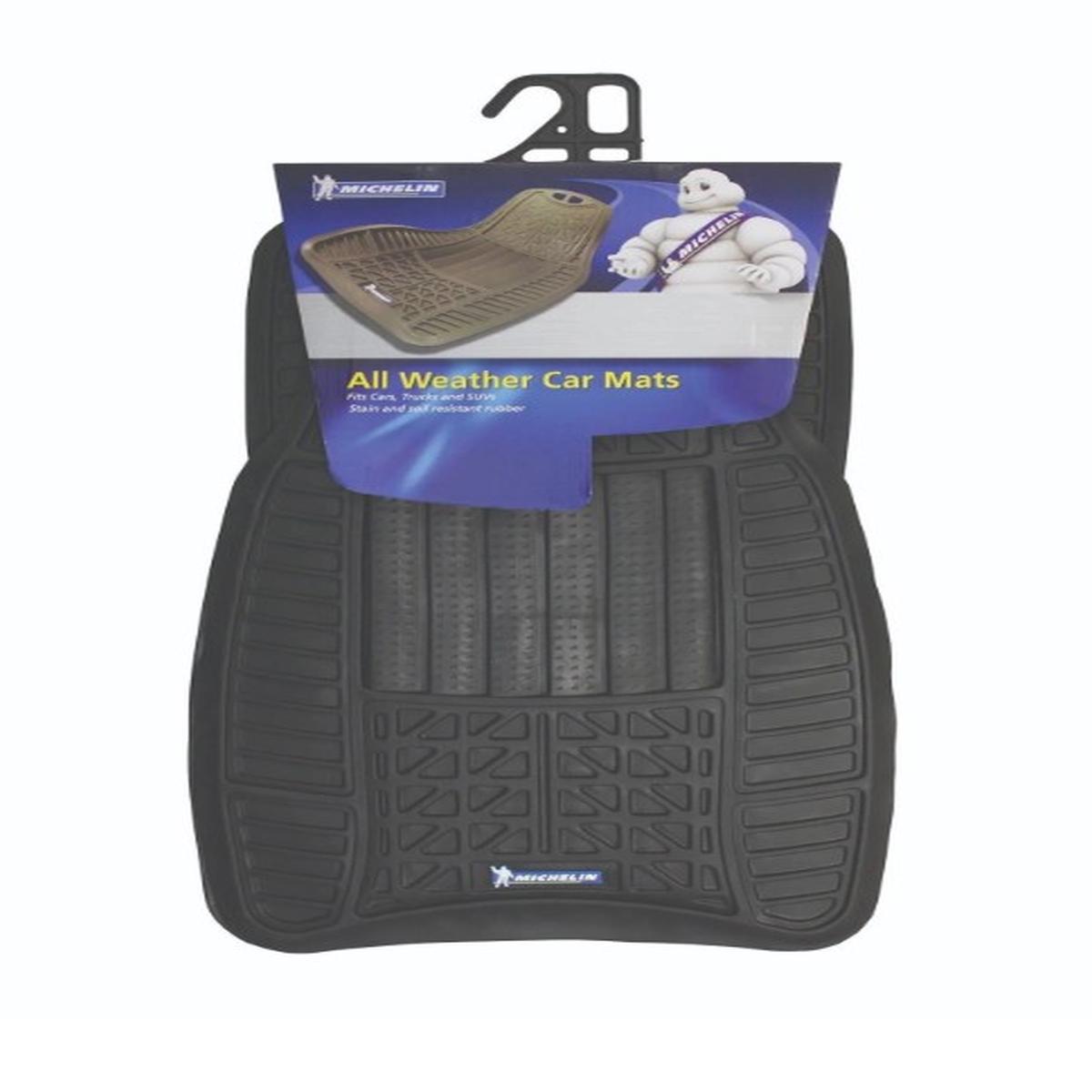Michelin All Weather 4Pce Car Mat Set 965Bk