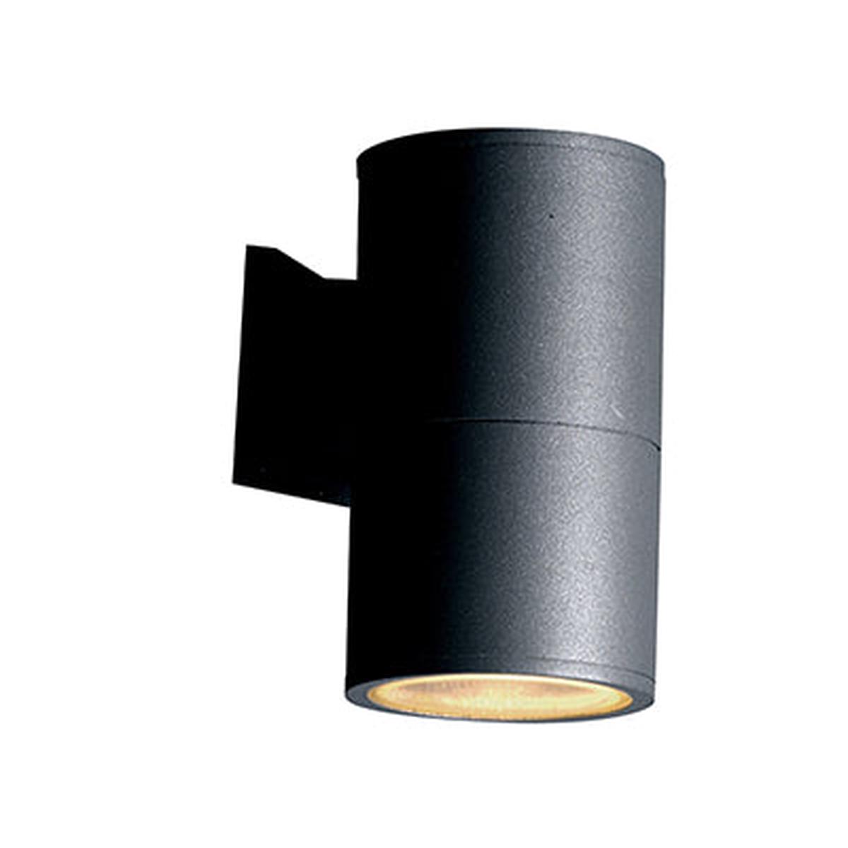 Radiant Beam Wall Light Outdoor Black 1xGU10