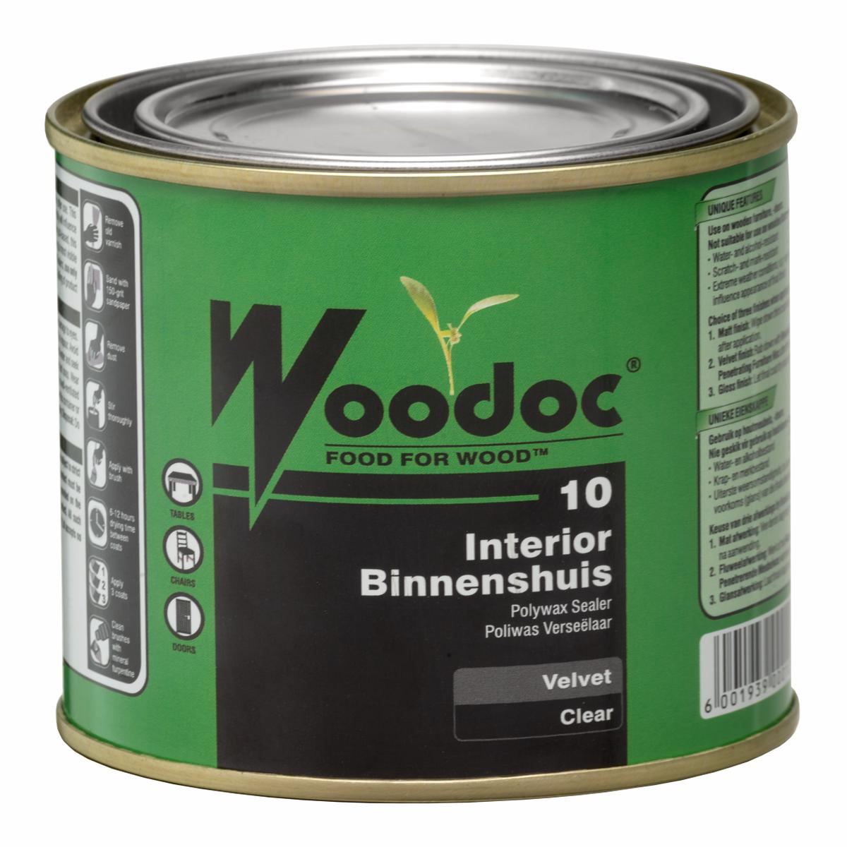 Woodoc 10 Indoor Wax Sealer 500Ml Velvet
