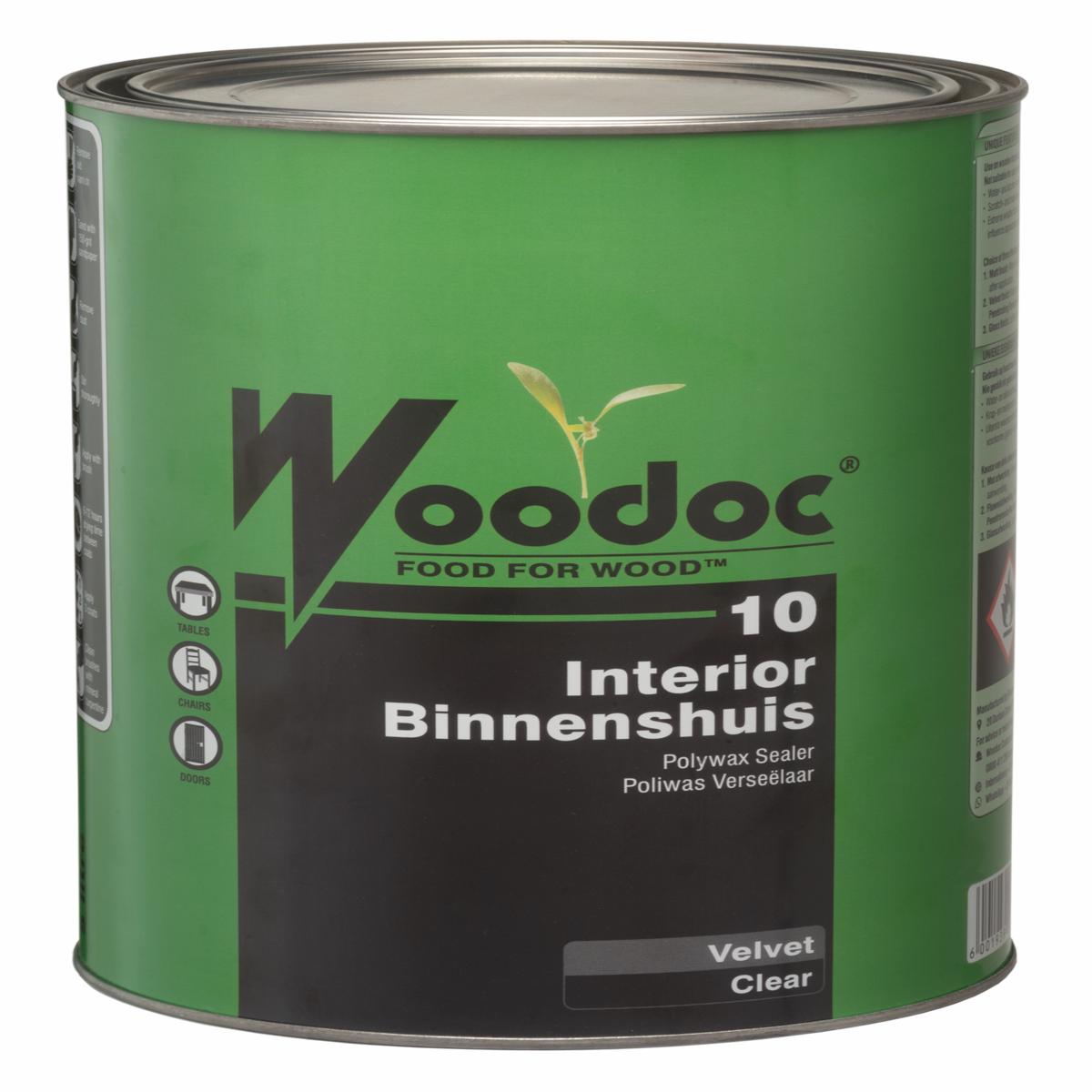 Woodoc 10 Indoor Wax Sealer 5L Velvet