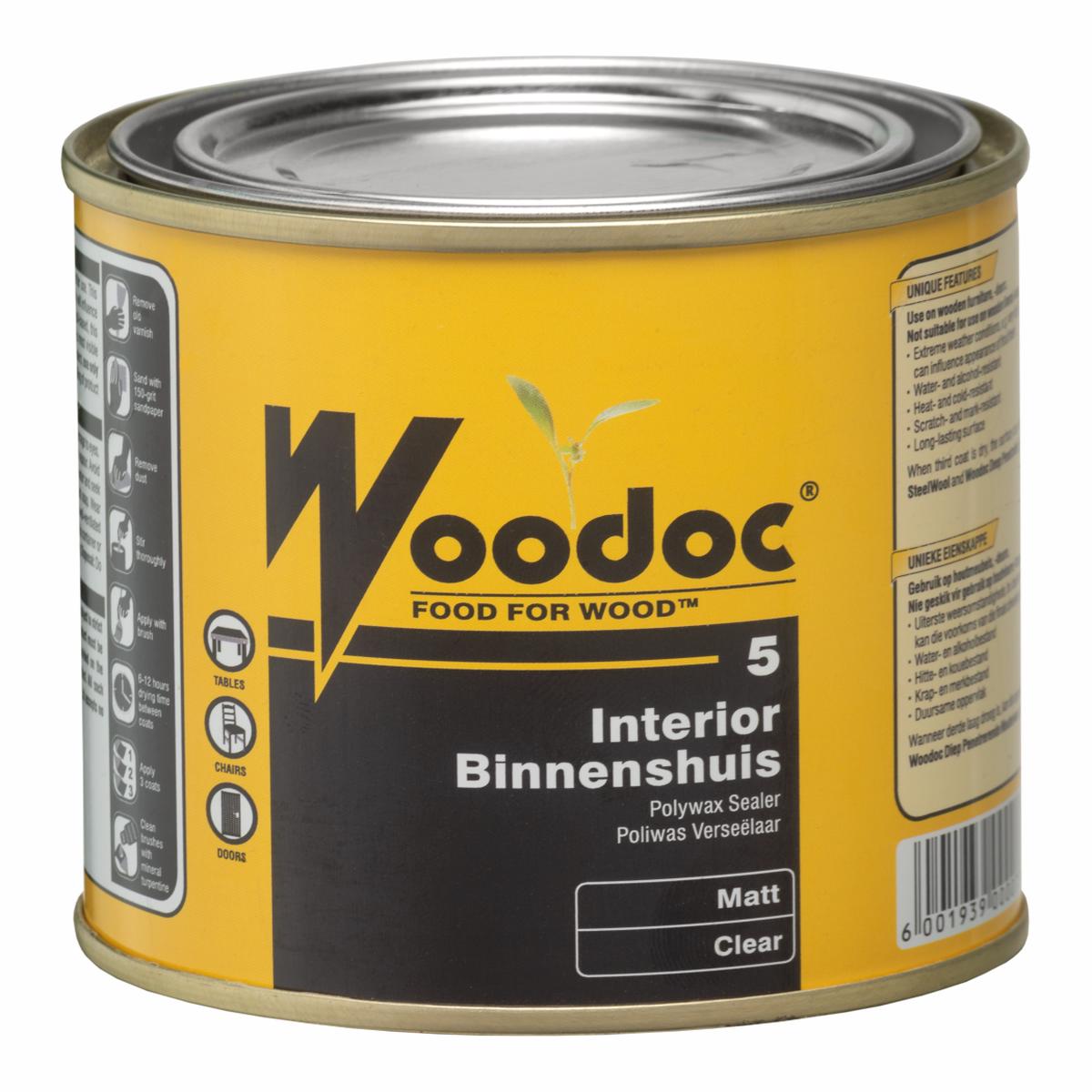 Woodoc 5 Indoor Wax Sealer 500Ml Matt