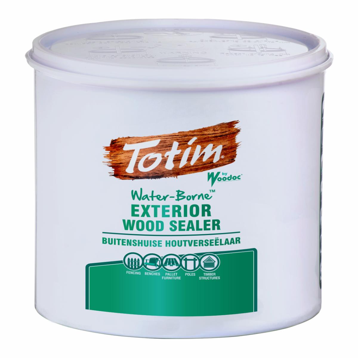 Woodoc Totim Water-Borne Exterior Wood Sealer 1L Clear