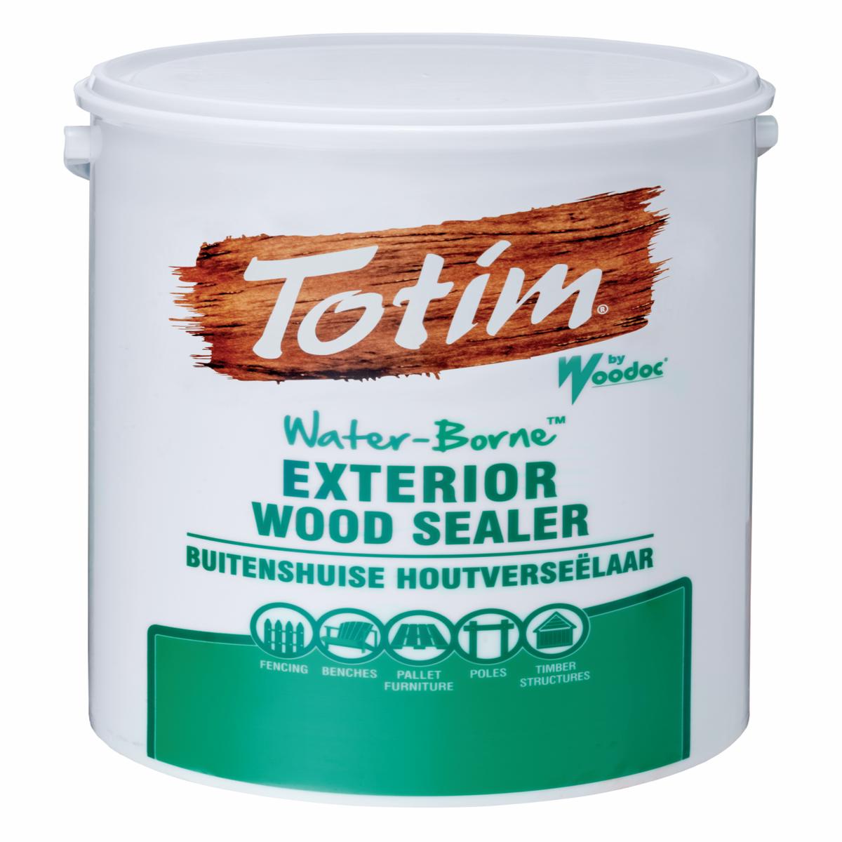 Woodoc Totim Water-Borne Exterior Wood Sealer 5L Clear