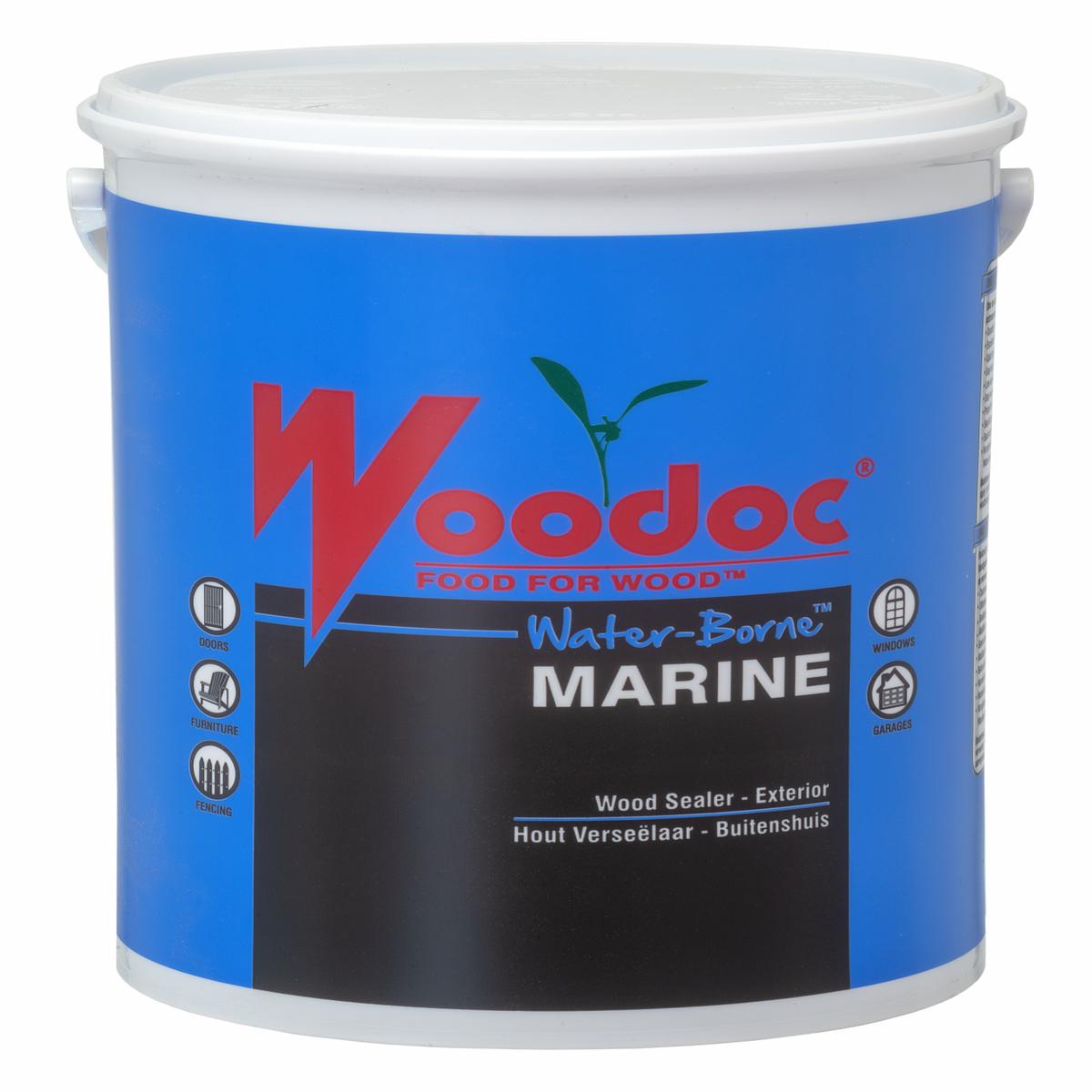 Woodoc Water-Borne Marine Gloss Sealer 5L Clear