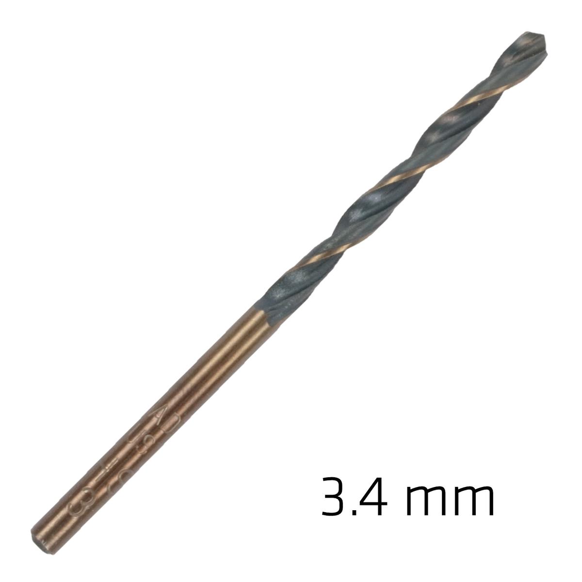 Alpen HSS Sprint Master 3.4mm Bulk Din 338 Alpen Drill Bit