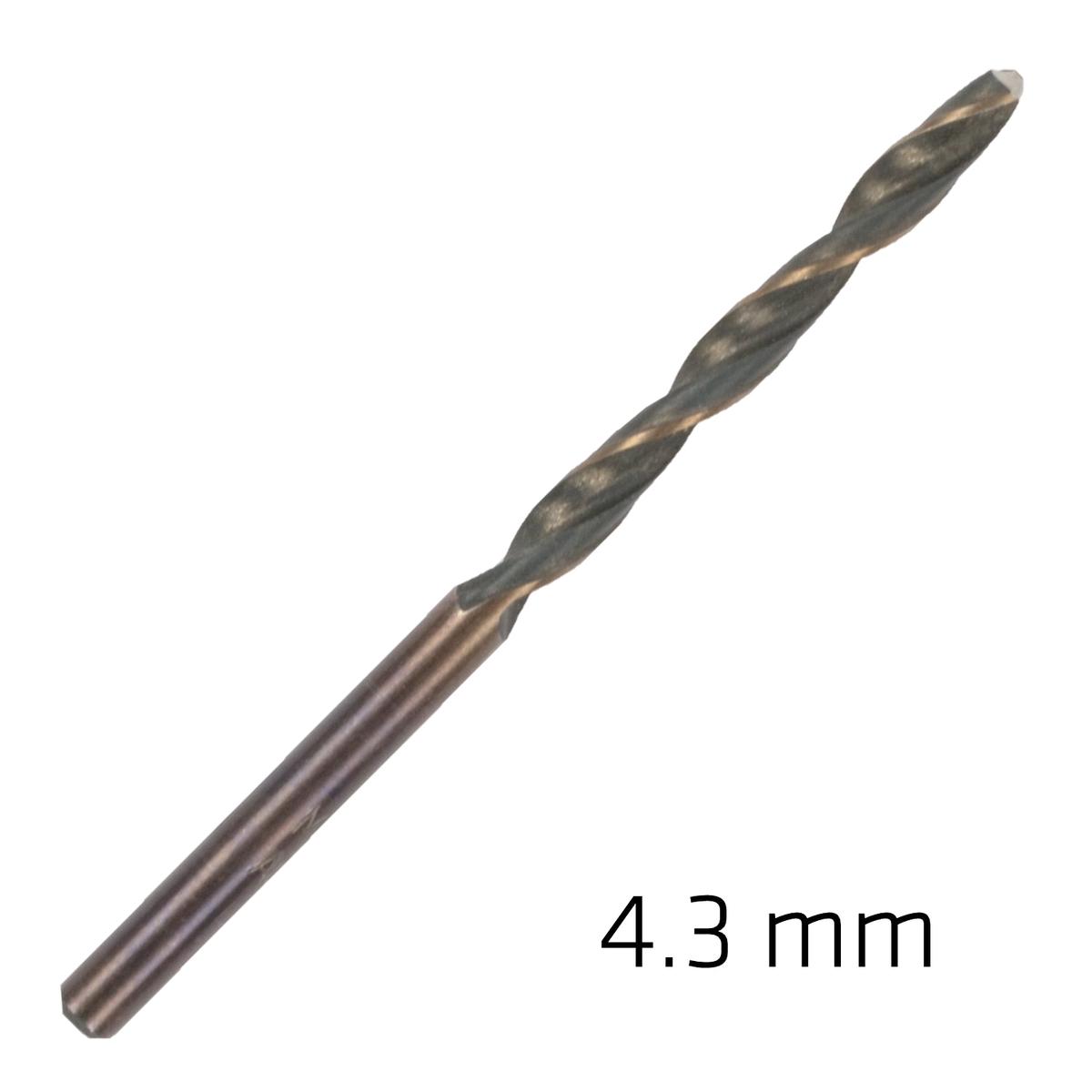 Alpen HSS Sprint Master 4.3mm Bulk Din 338 Alpen Drill Bit
