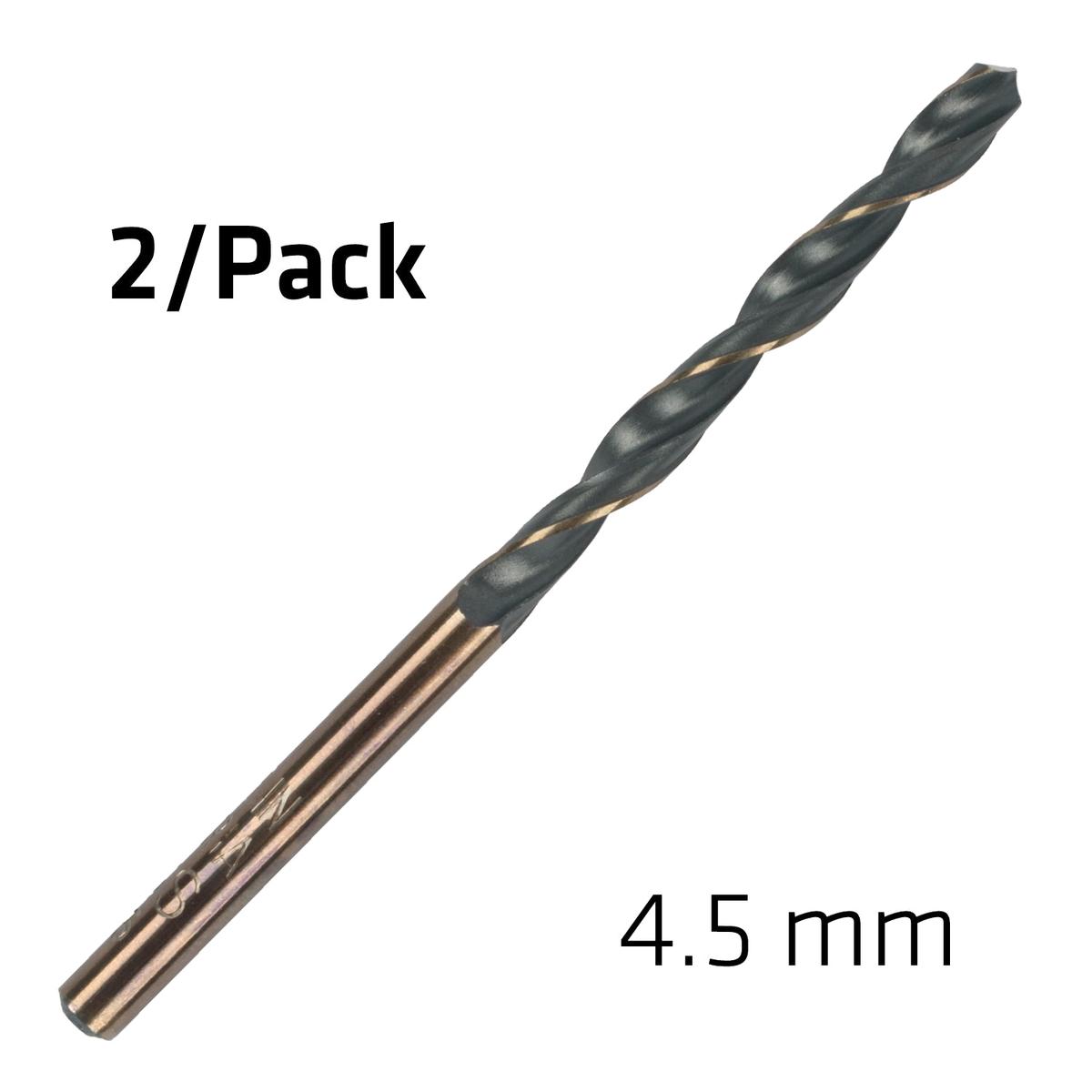 Alpen HSS Sprint Master  4.5mm X2 Sleeved Din338 Alpen Drill Bit