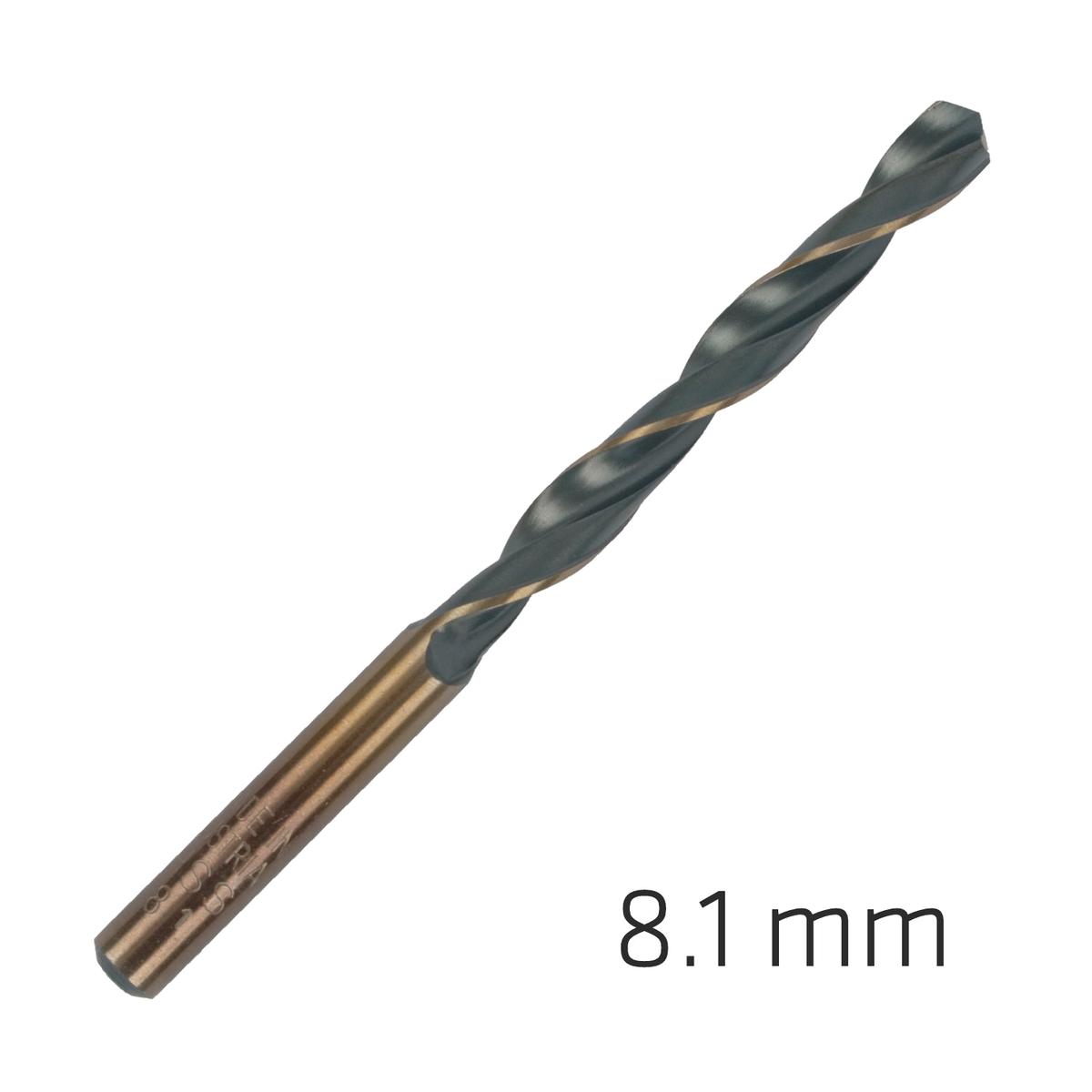 Alpen HSS Sprint Master 8.1mm Bulk Din 338 Alpen Drill Bit