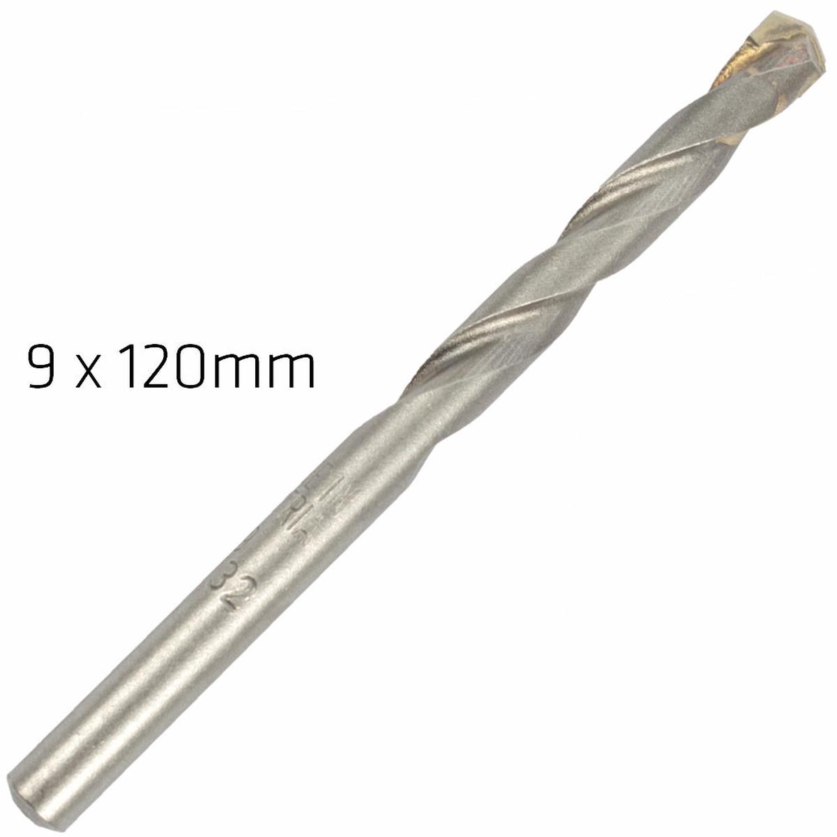 Alpen Masonry Drill Bit Long Life 9 X 120mm
