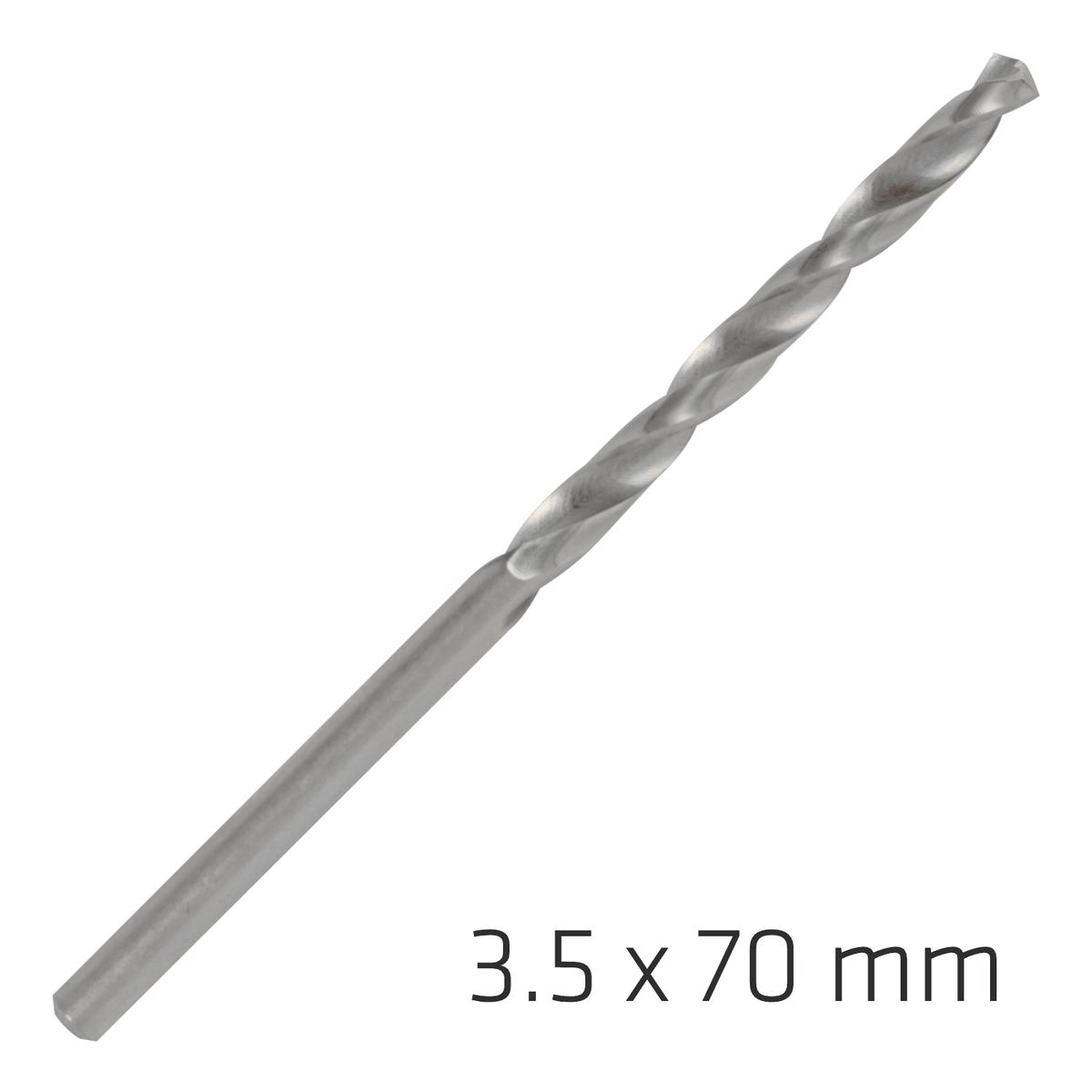 Alpen Pro HSS 3.5mm Drill Din 338 Rn 135 Split Point Plastic Wallet  (