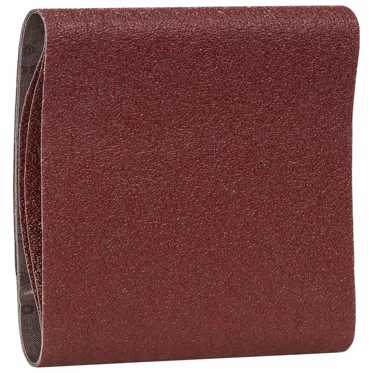 Bosch sanding belt set for belt sanders, red quality 100 x 560 mm, 40, 3 pc