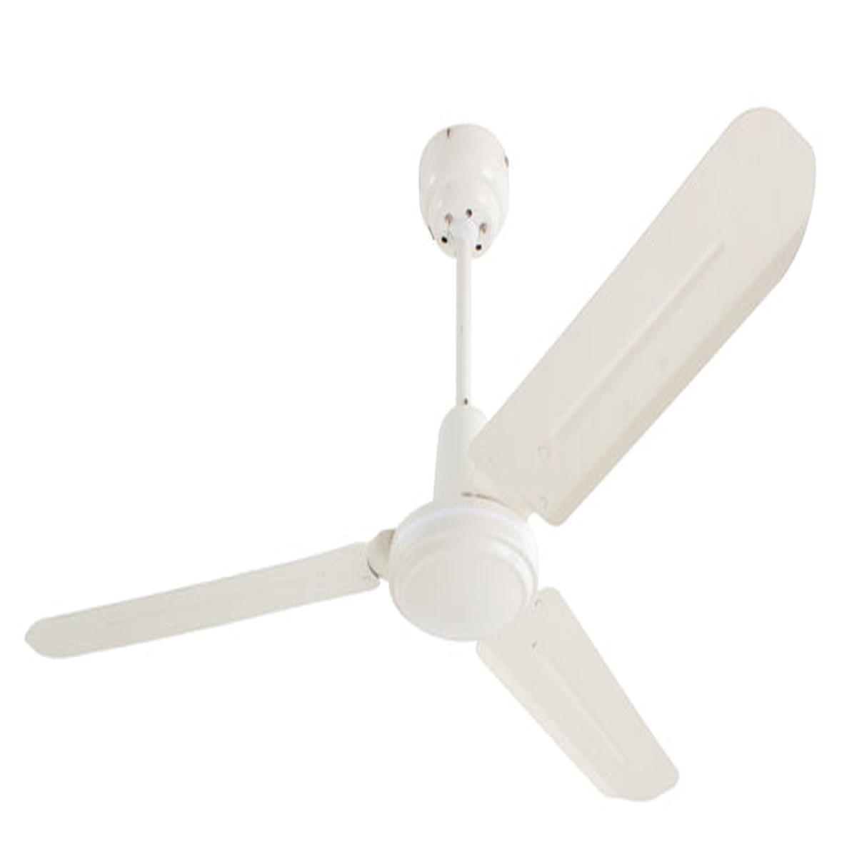 Eurolux Industrial Ceiling Fan 3 Blades White 60W