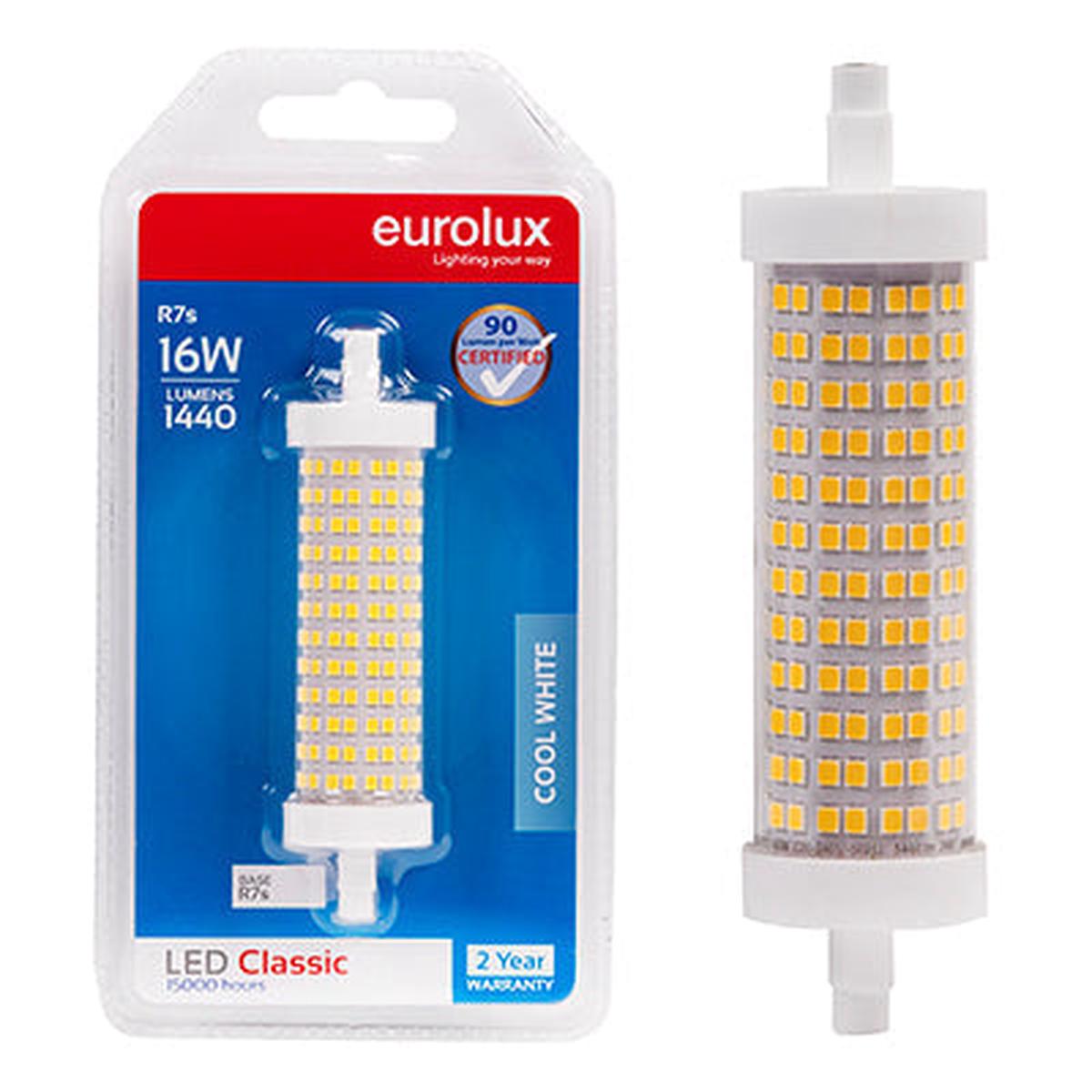 Eurolux LED QI Classic 16w R7s J118 4000K Blister N